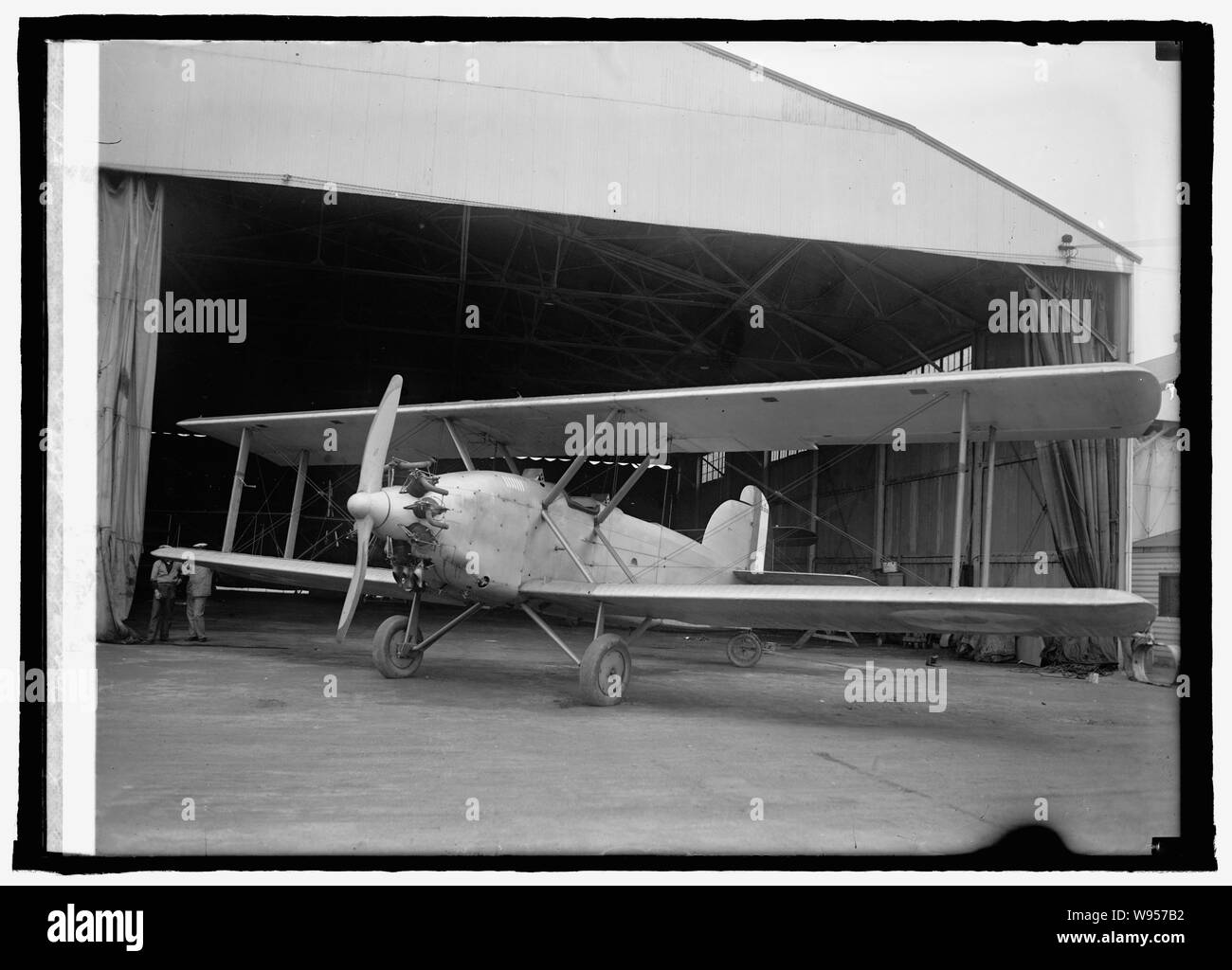 Luftgekühlte Flugzeug Motor im Naval Air Station, 5/4/25 Stockfoto