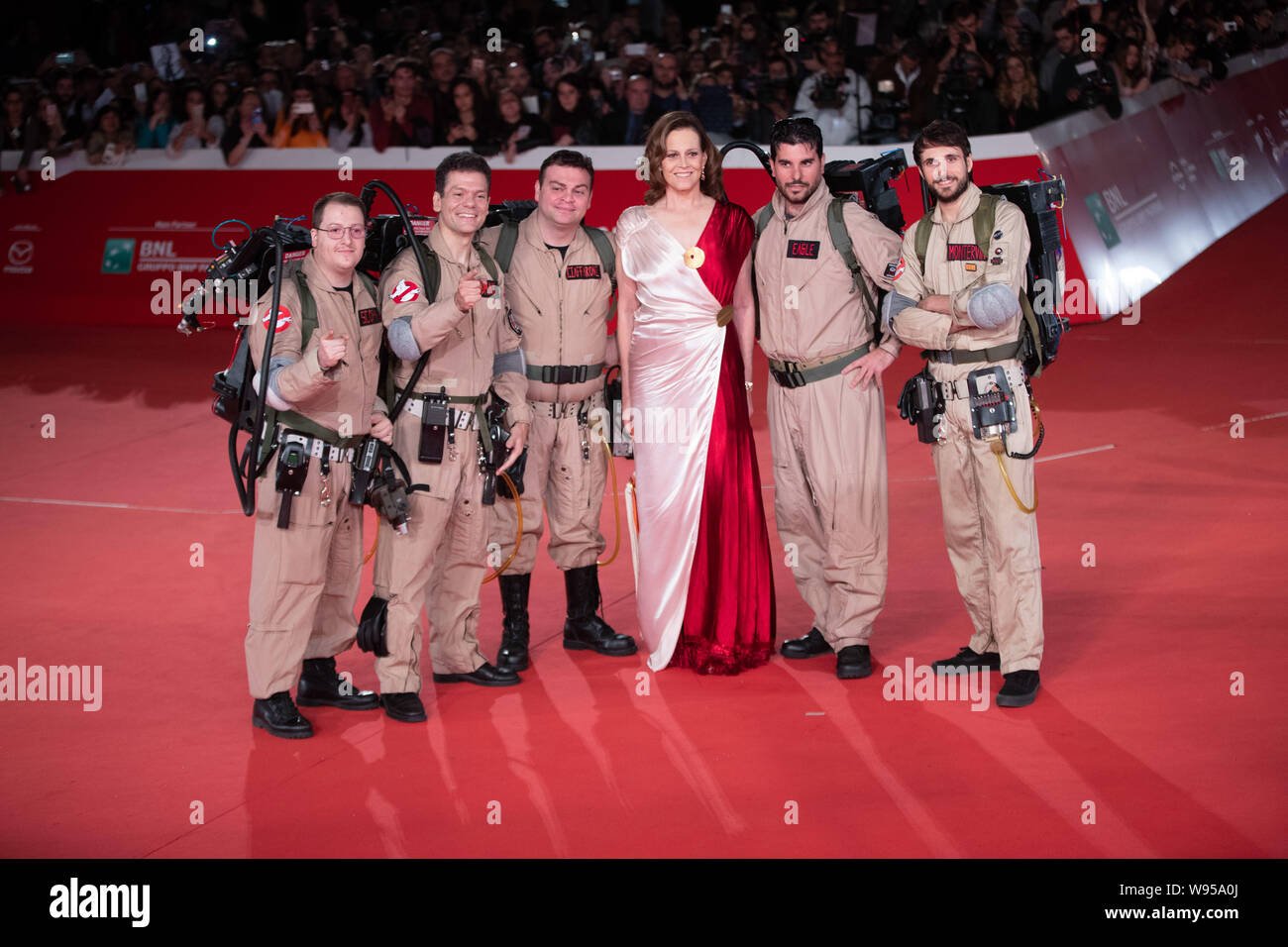 Sigourney Weaver beachtet bei Rome Film Festival Stockfoto
