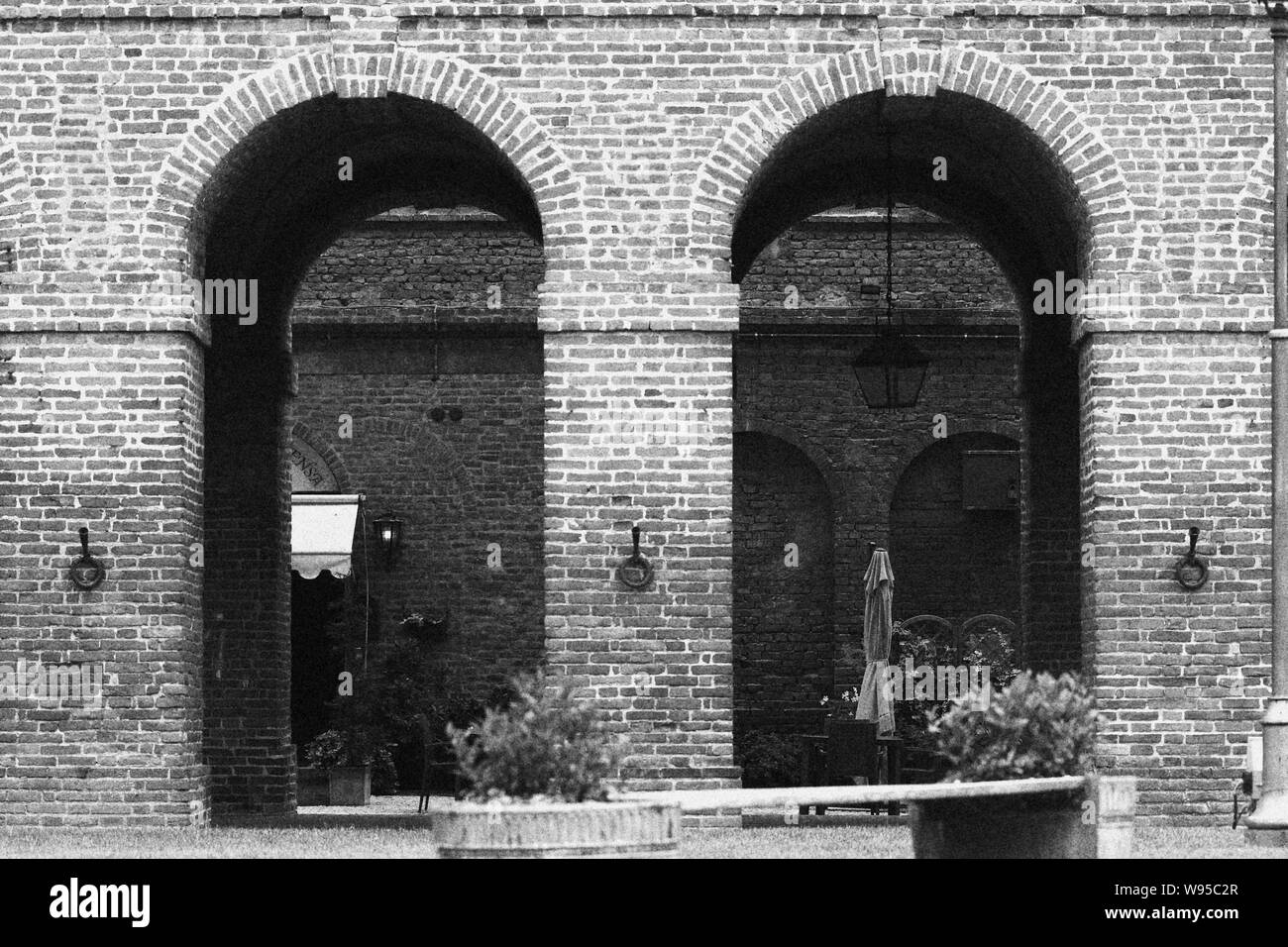 SABBIONETA, ITALIA Stockfoto