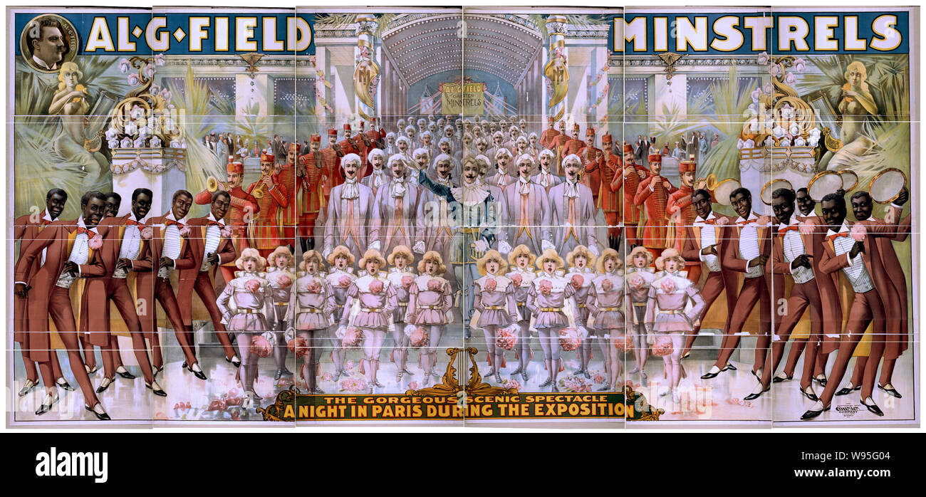 Al G. Feld Minnesänger Stockfoto