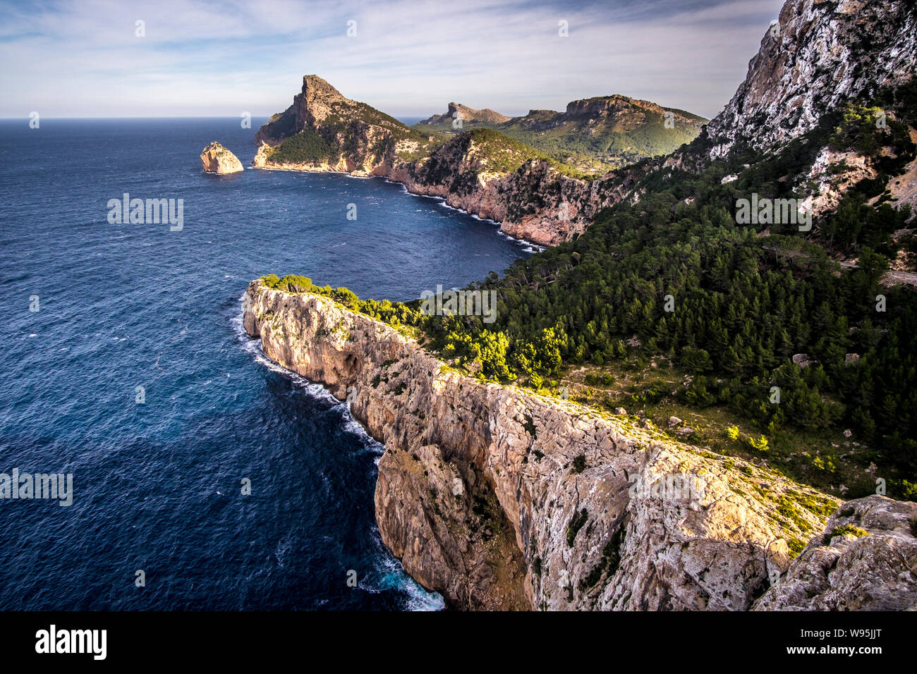 Halbinsel Cap de Formentor auf Mallorca, Spanien Stockfoto