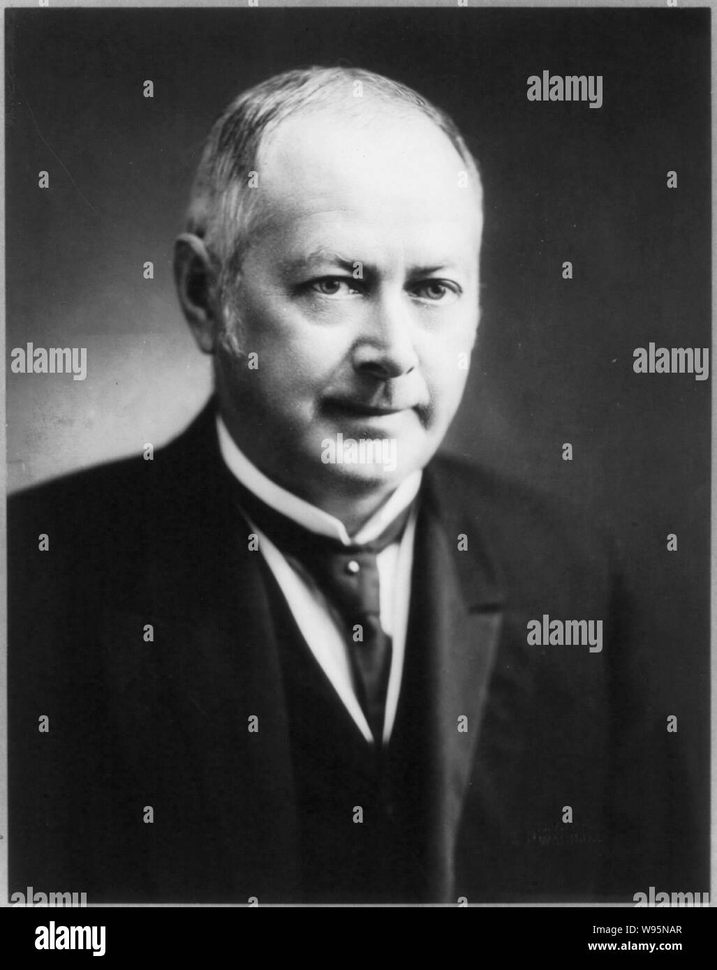 Albert Sidney Burleson, 1863-1937, Kopf und Schultern hoch, nach rechts Stockfoto