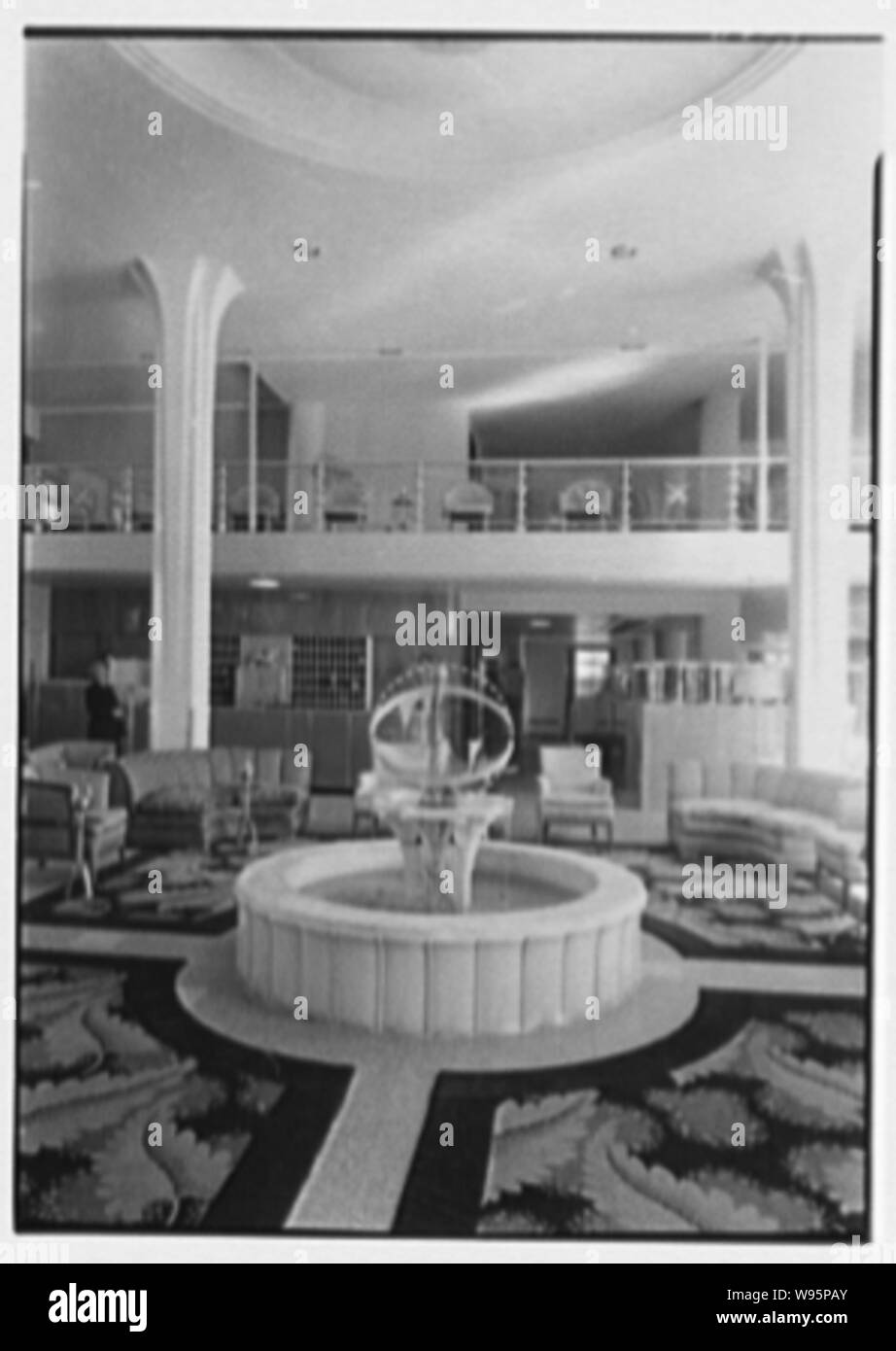 Albion Hotel, Lincoln Road, Miami Beach, Florida. Stockfoto