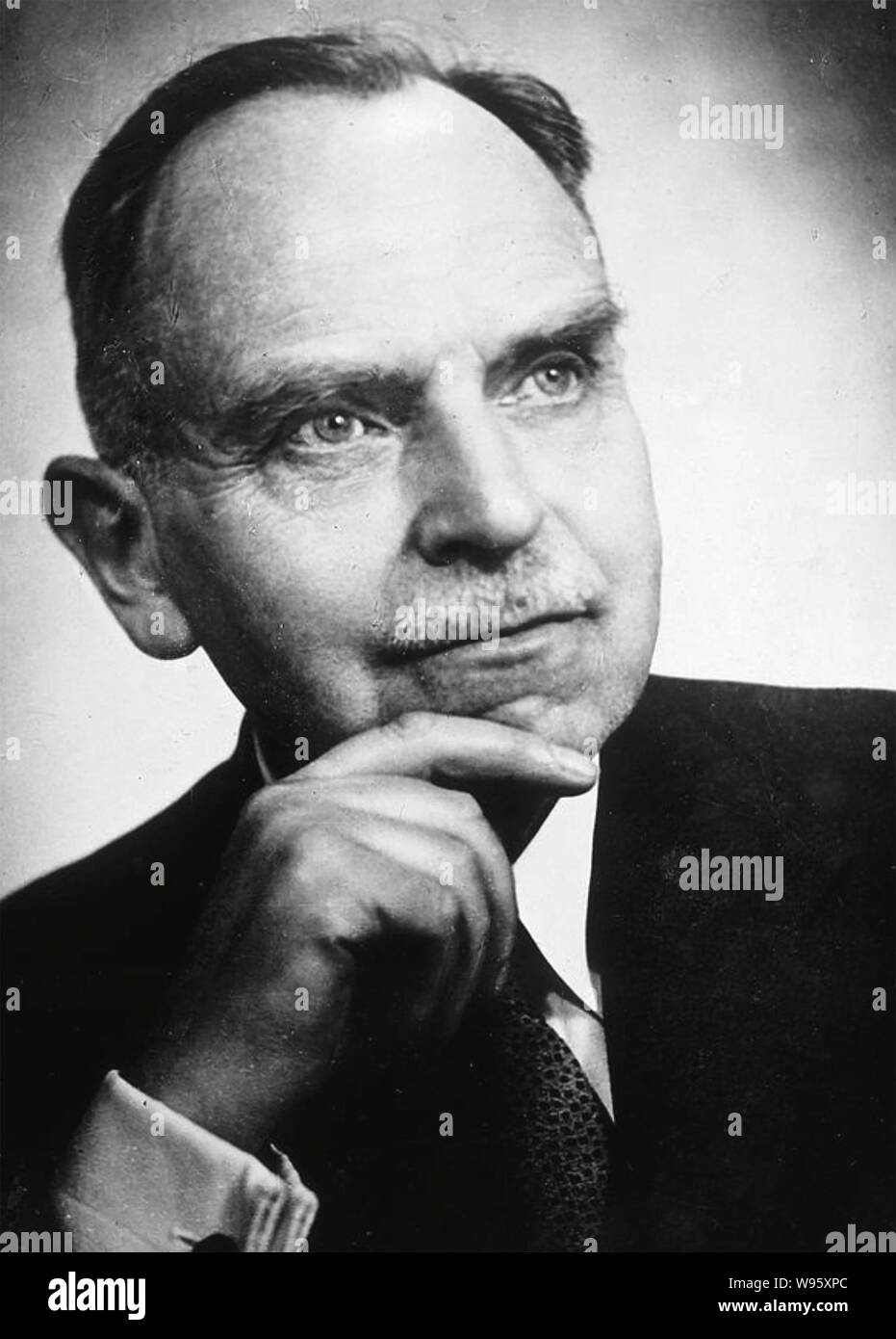 OTTO HAHN (1879-1968), deutscher Chemiker und Pionier im Radio. Stockfoto