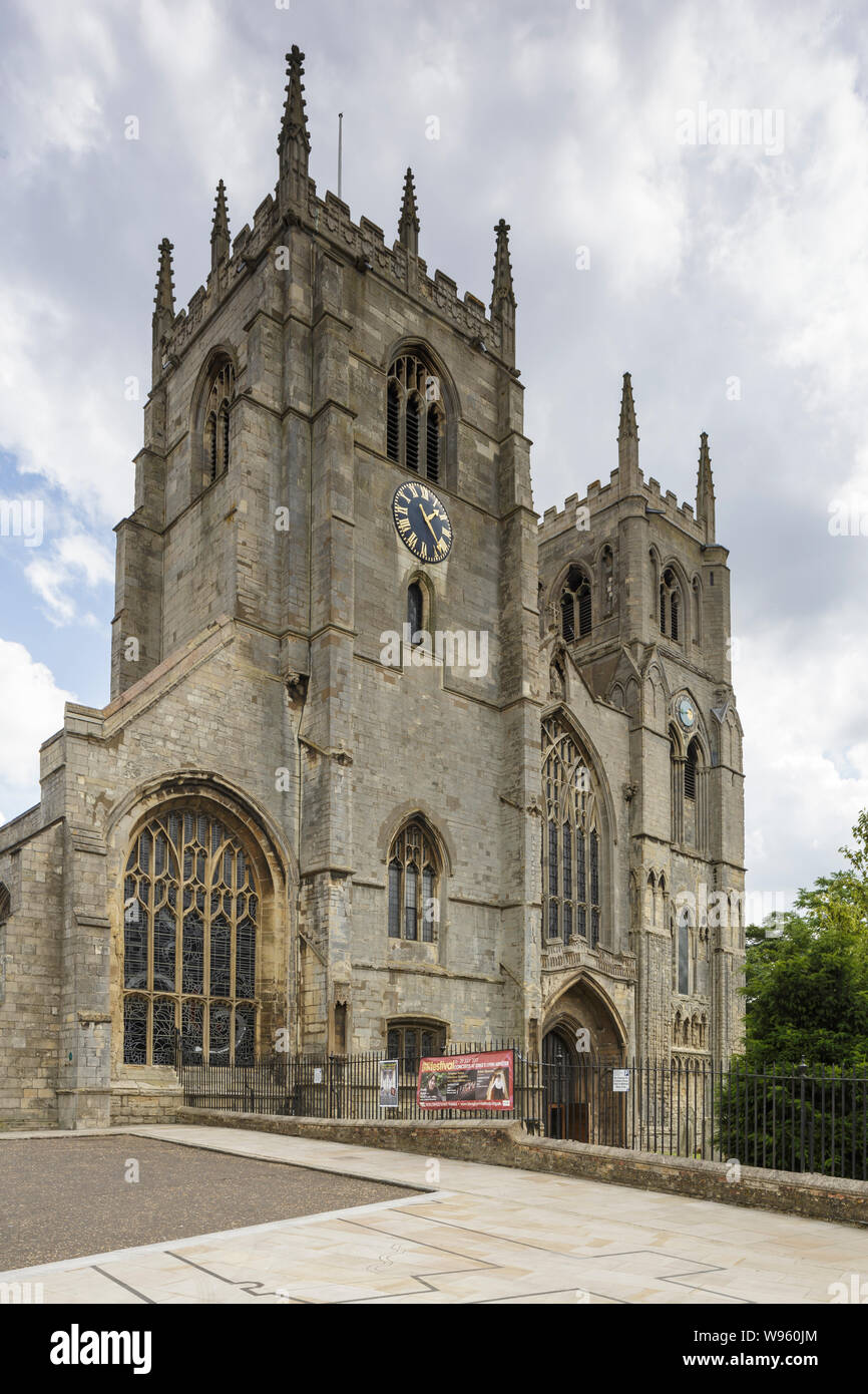 St Margaret's Church in King's Lynn, Norfolk, Großbritannien. Stockfoto