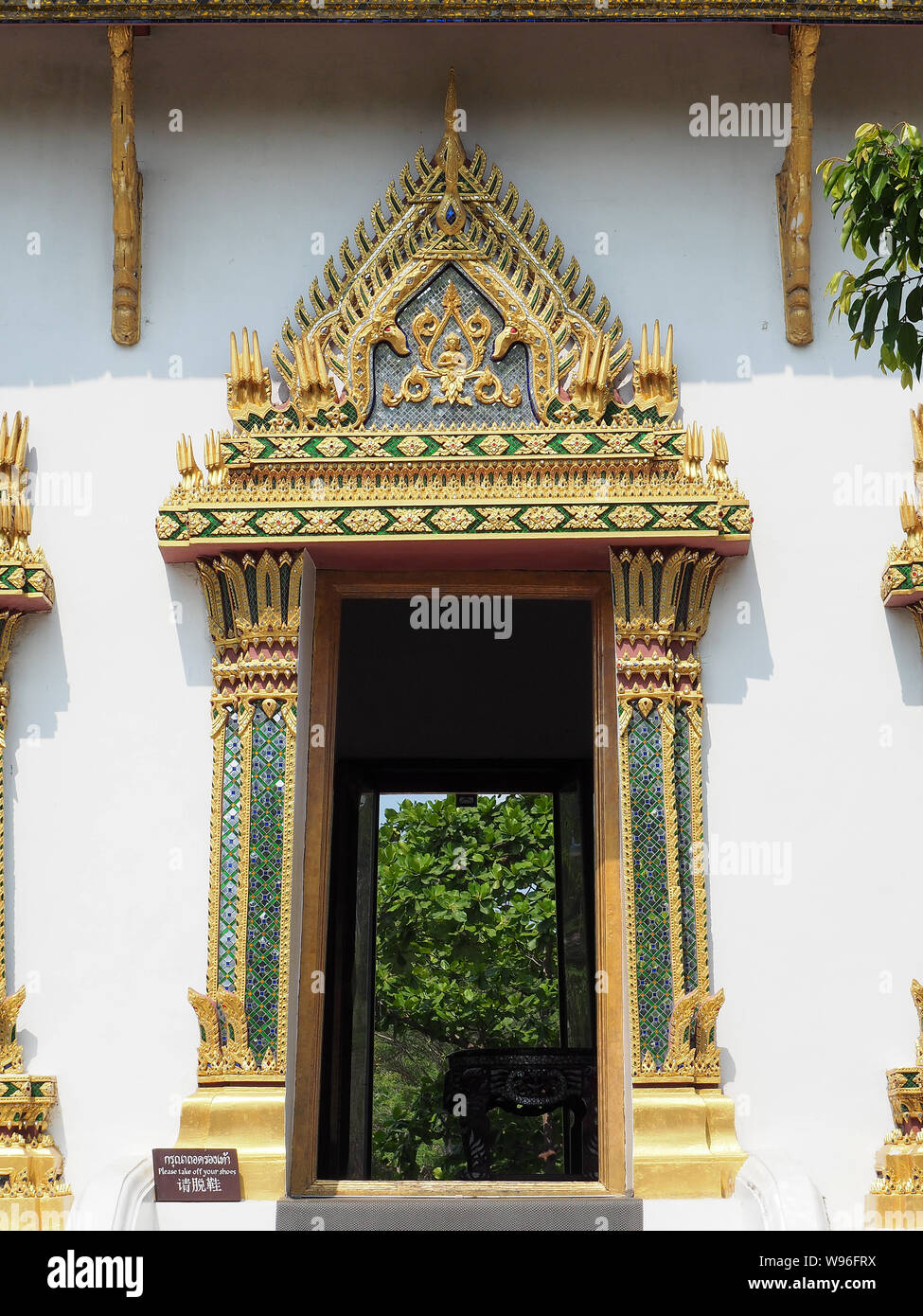 Dusit Maha Prasat Palace, alten Siam Park, Muang Boran, Thailand, Asien Stockfoto