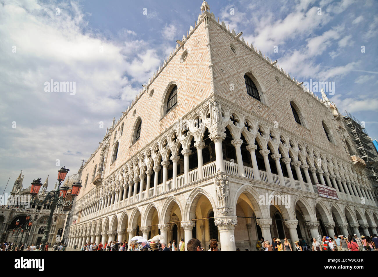 Dogenpalast, Venedig, Italien Stockfoto