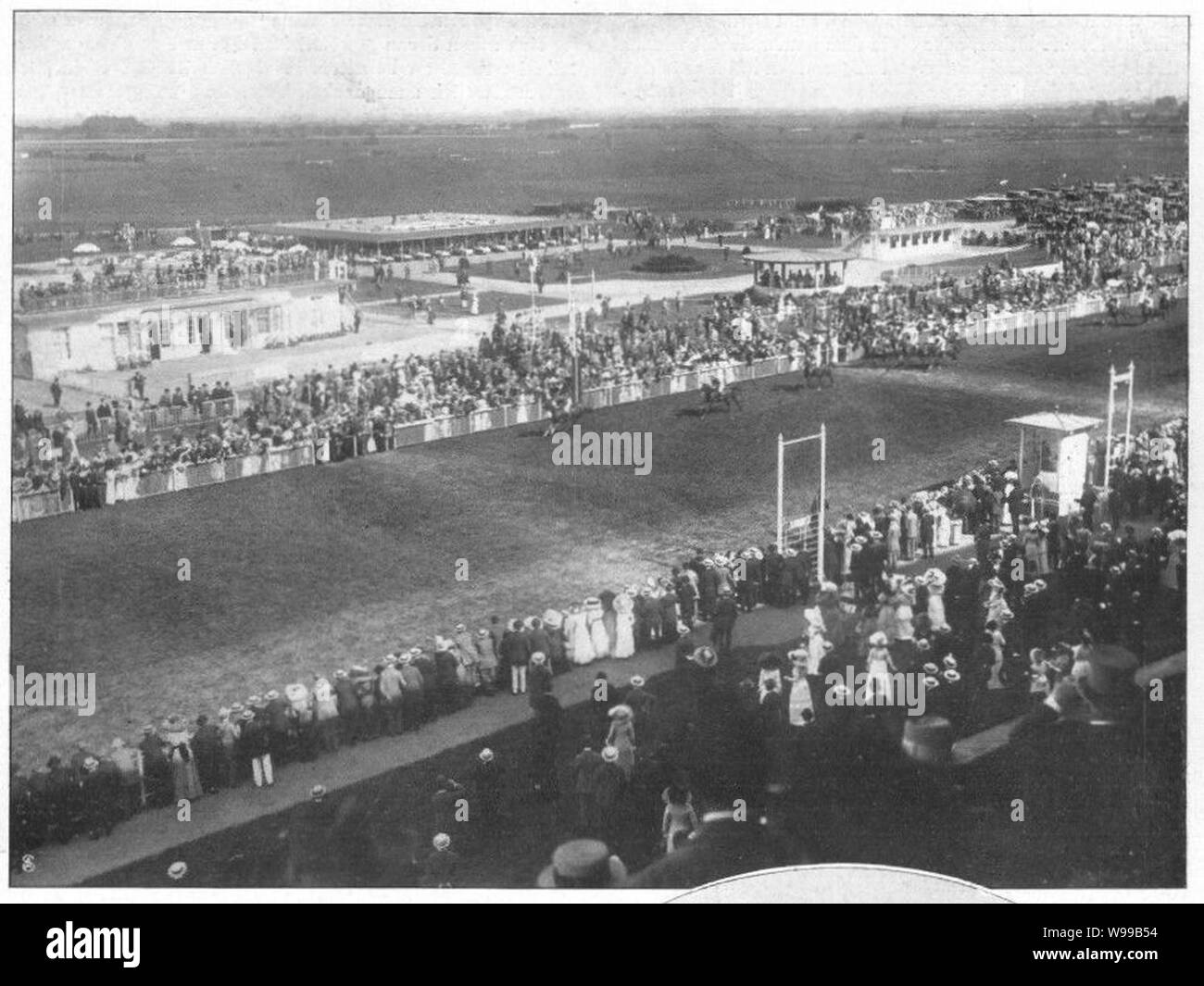 Deutsches Derby in Hamburg-Horn. Ich (1912). Stockfoto