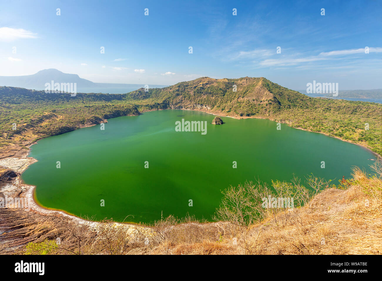 Taal See in Batangas, in der Nähe von Manila, Philippinen Stockfoto