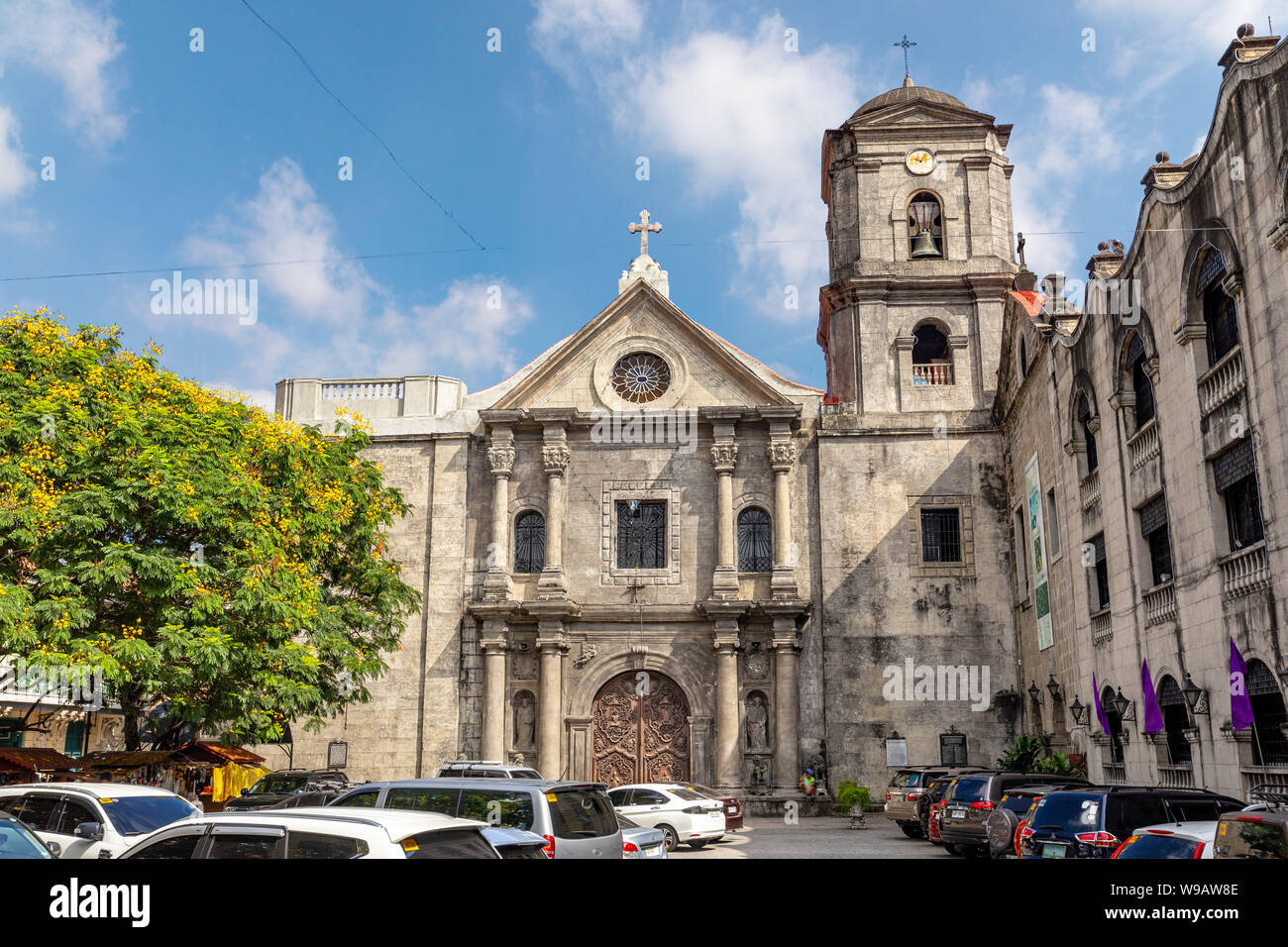 San Agustin Kirche in Manila, Philippinen Stockfoto