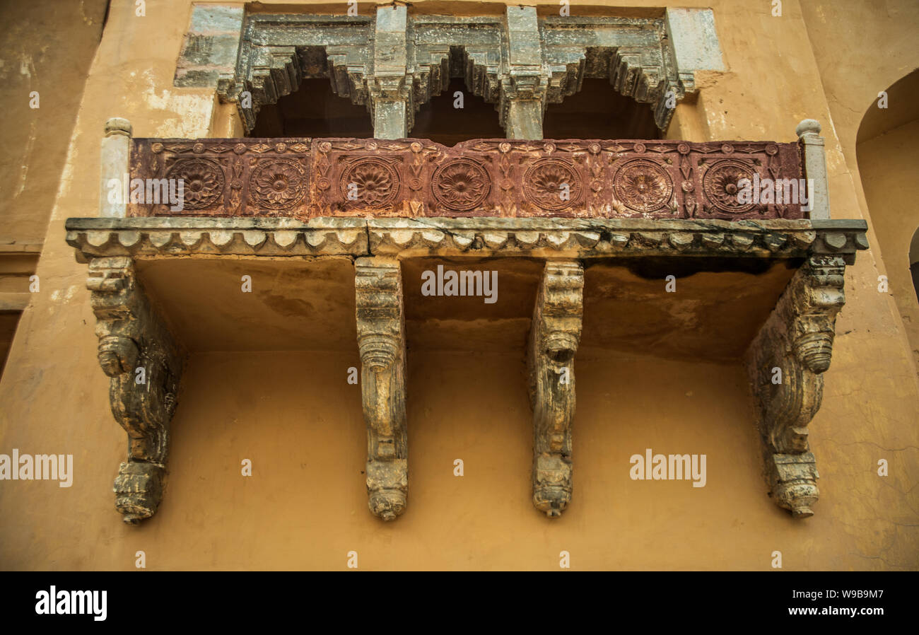 Amber Palast Erbe Reiseziel in Jaipur Stockfoto