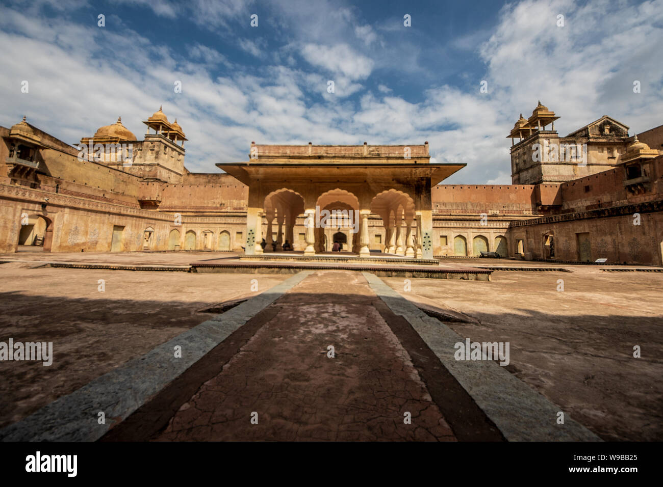 Amber Palast Erbe Reiseziel in Jaipur Stockfoto