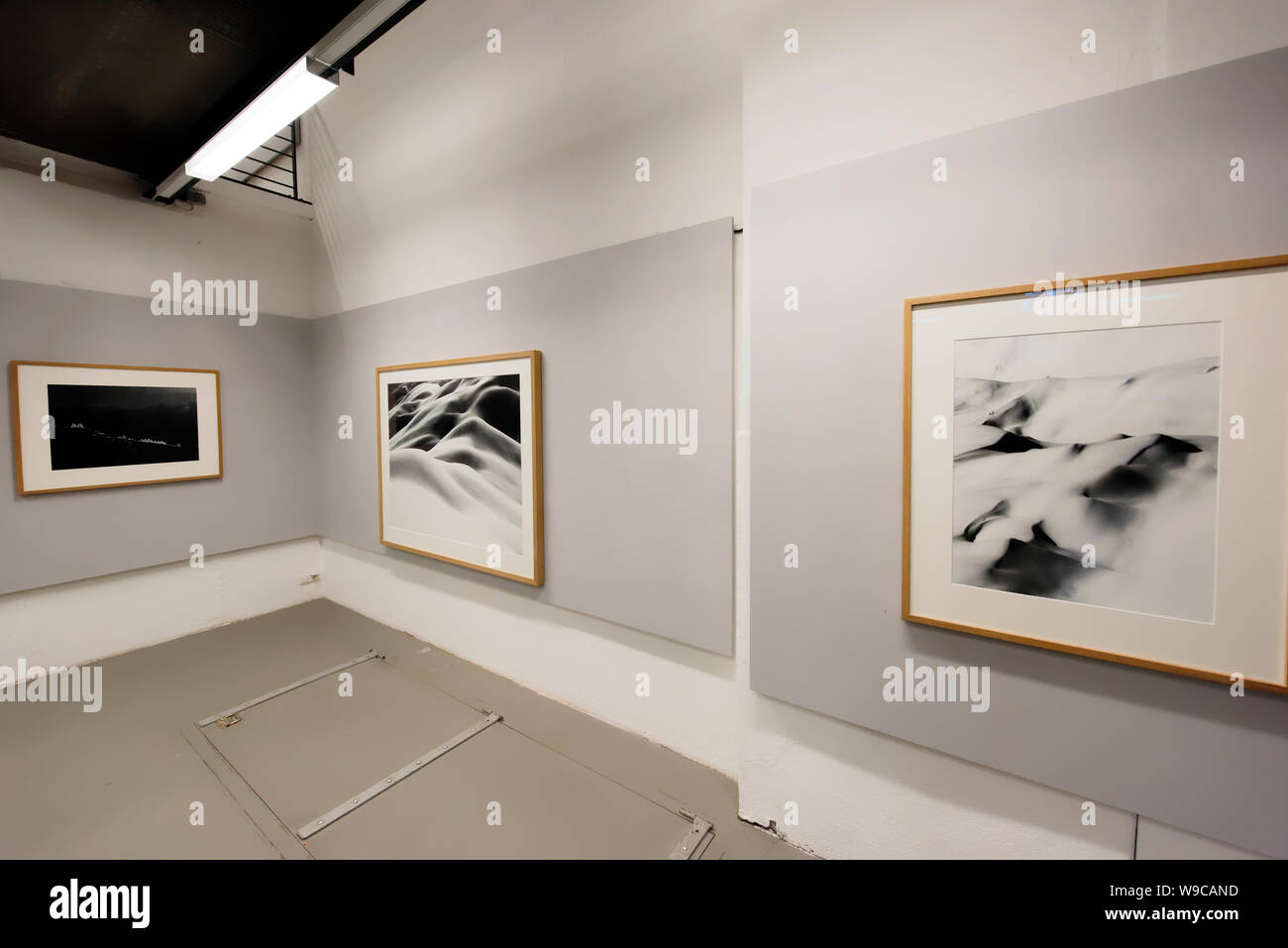 Fotoausstellung,, Bergwelten,, vom Peter Mathis in der GaF.Hannover. Stockfoto