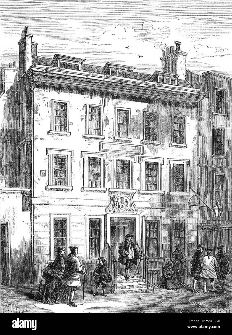 SAMUEL JOHNSON (1709-1784) englischer Schriftsteller, Biograf und Lexikograph Stockfoto