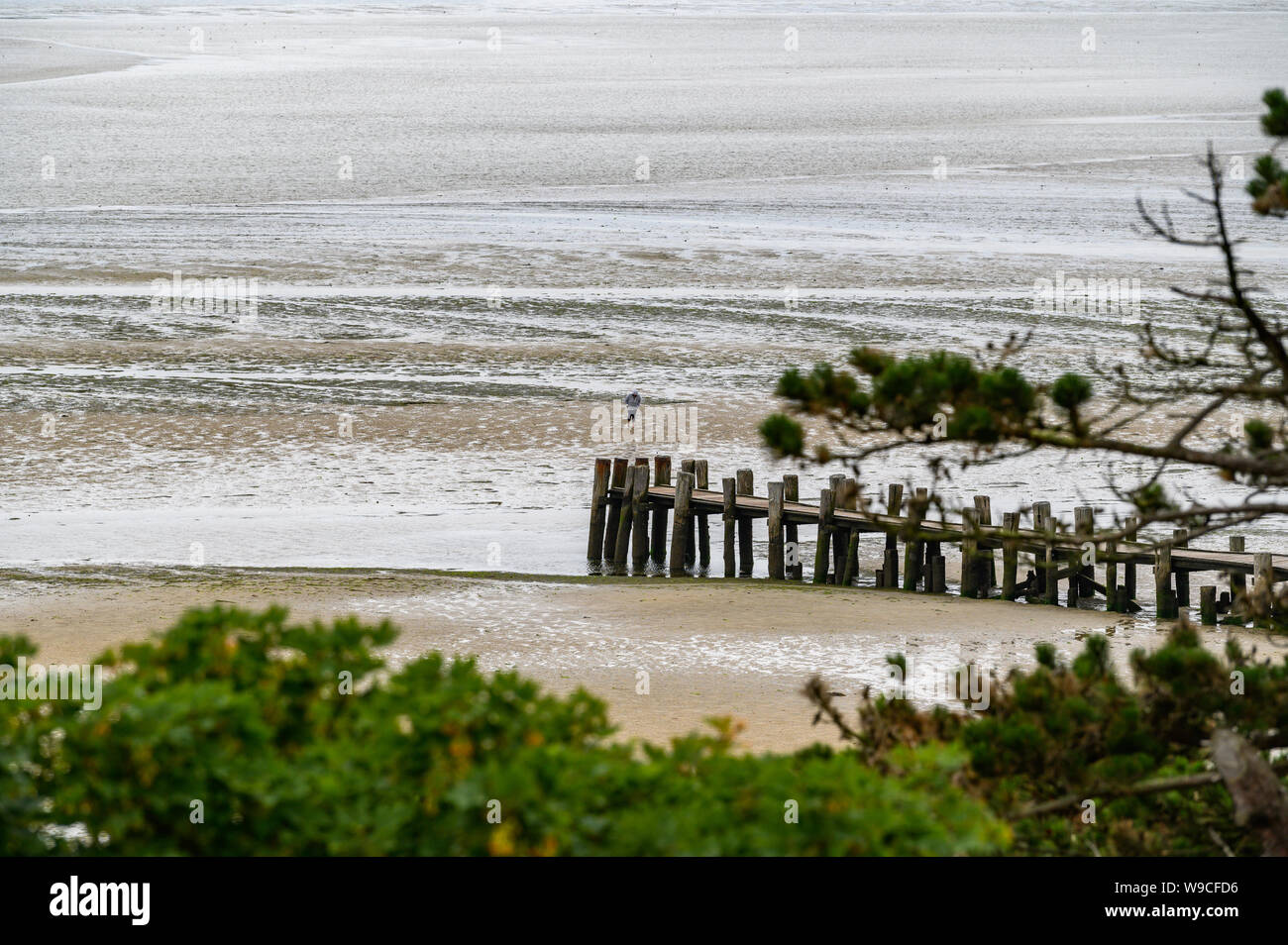Strand in Wyk Auf Foehr, Nordsee, Deutschland Stockfoto