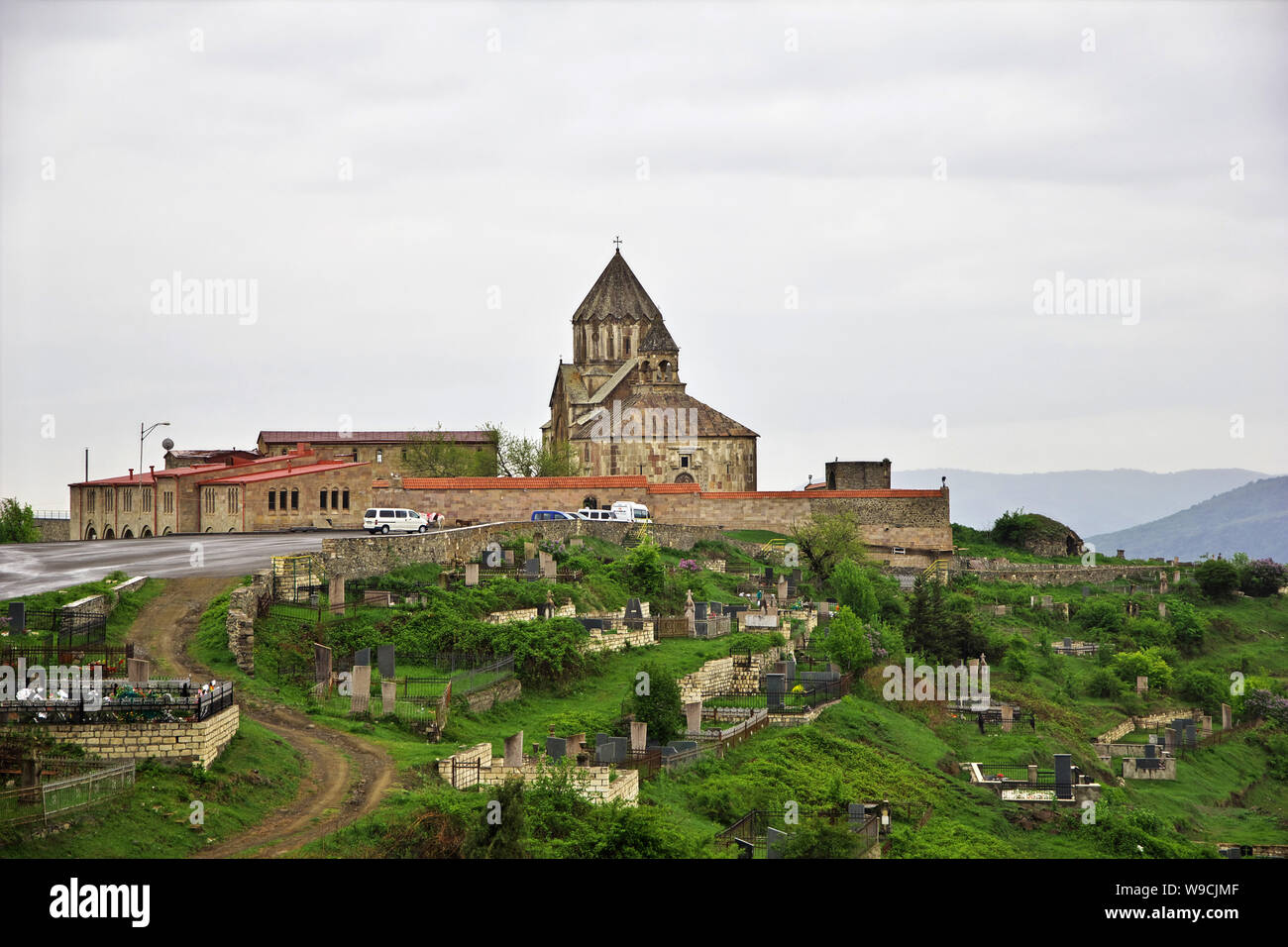 Kloster Gandzasar in Nagorno- Karabakh, Kaukasus Stockfoto