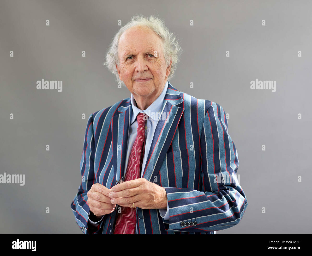 Edinburgh, Schottland, Vereinigtes Königreich, 13. August 2019. Edinburgh International Book Festival. Foto: Alexander McCall Smith. Kredit Andrew Eaton/Alamy Stockfoto