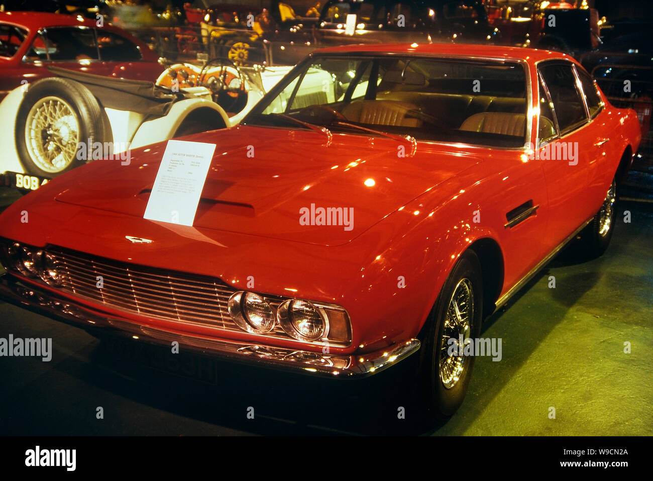 Den Motor Museum, Alton Towers, Staffordshire, England, UK. Ca. 80er Stockfoto