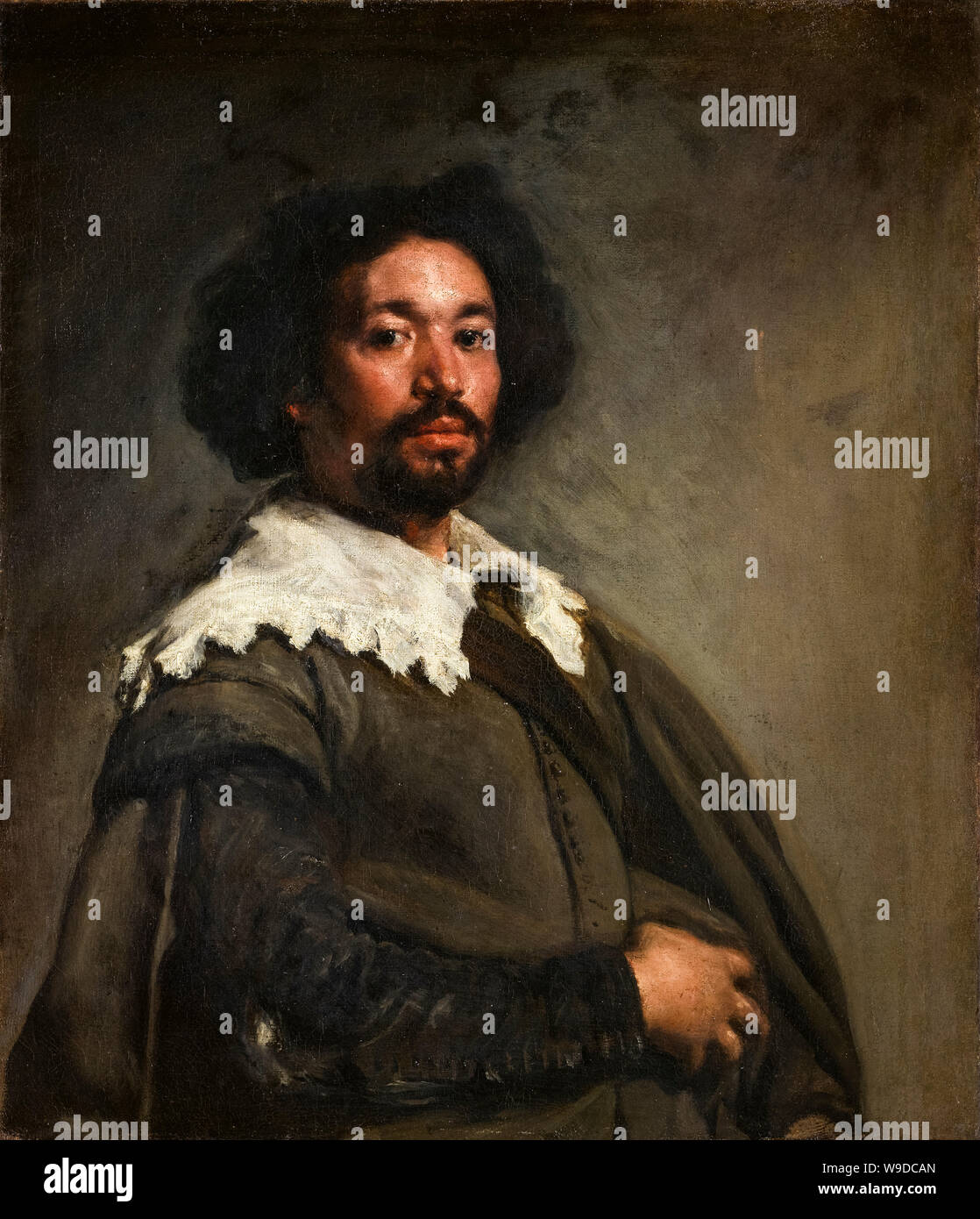 Juan de Pareja (1606–1670), versklavter Assistent des Künstlers, Porträtmalerei von Diego Velazquez, 1650 Stockfoto