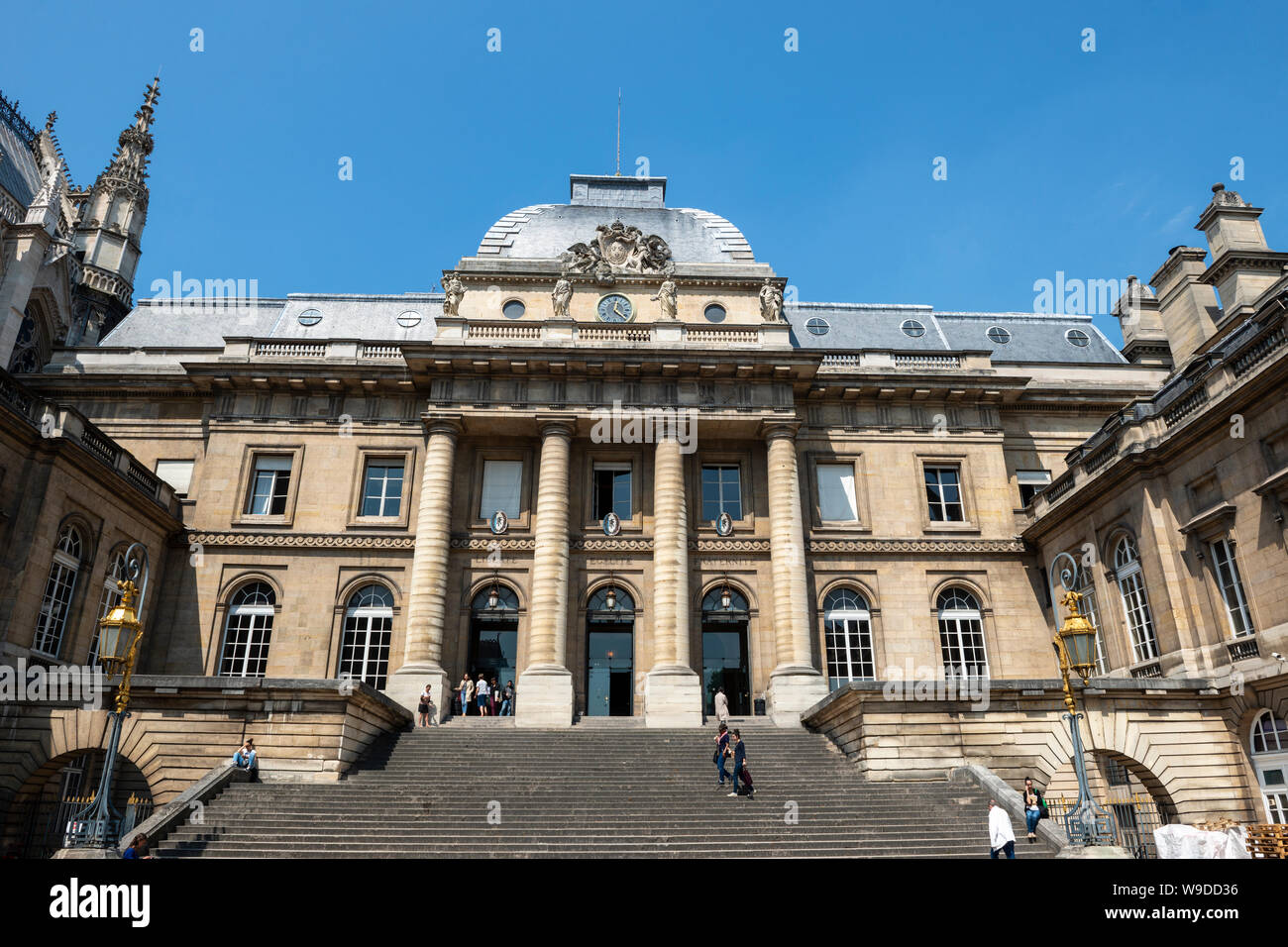 Palais de Justice, Ile de la Cité, Paris, Frankreich Stockfoto