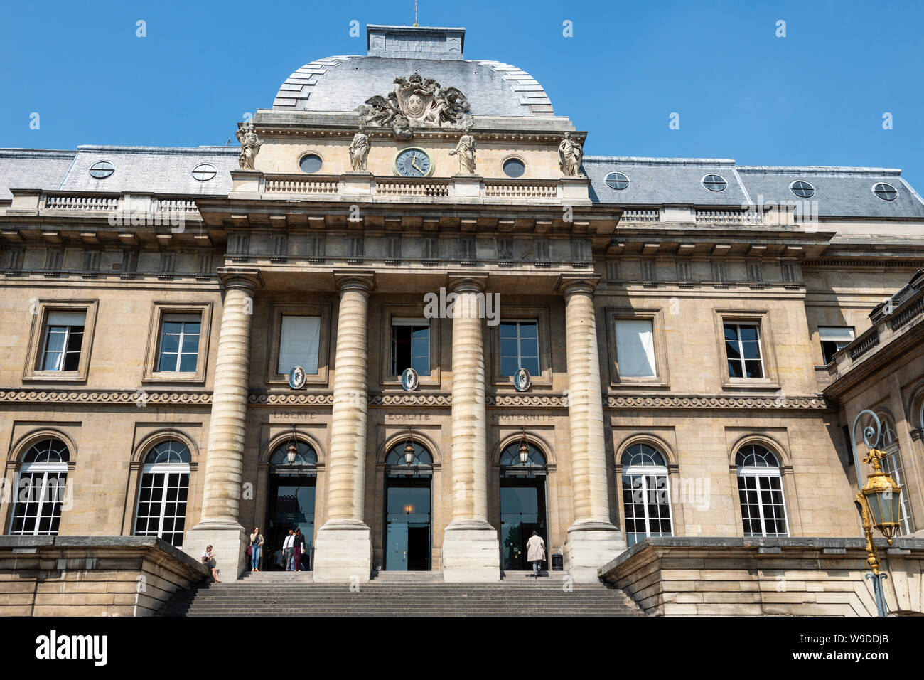Palais de Justice, Ile de la Cité, Paris, Frankreich Stockfoto