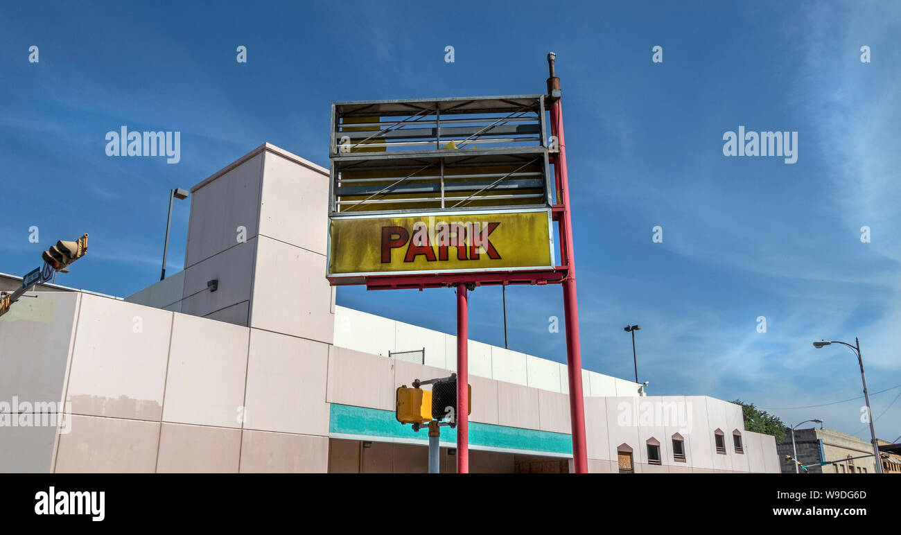 Die Innenstadt von Laredo, Texas Stockfoto