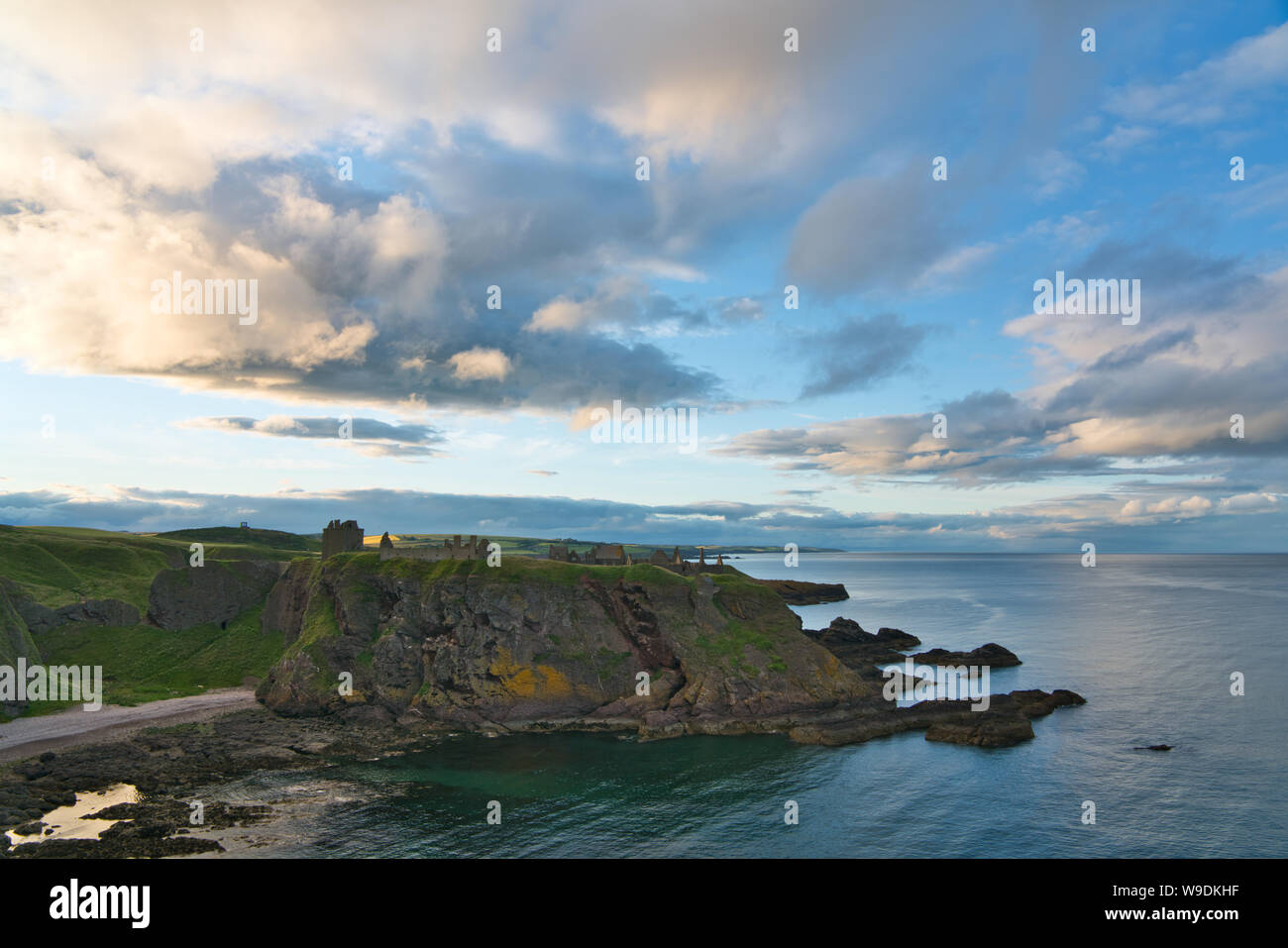 Dunnottar Castle in der Nähe von Stonehaven Stockfoto