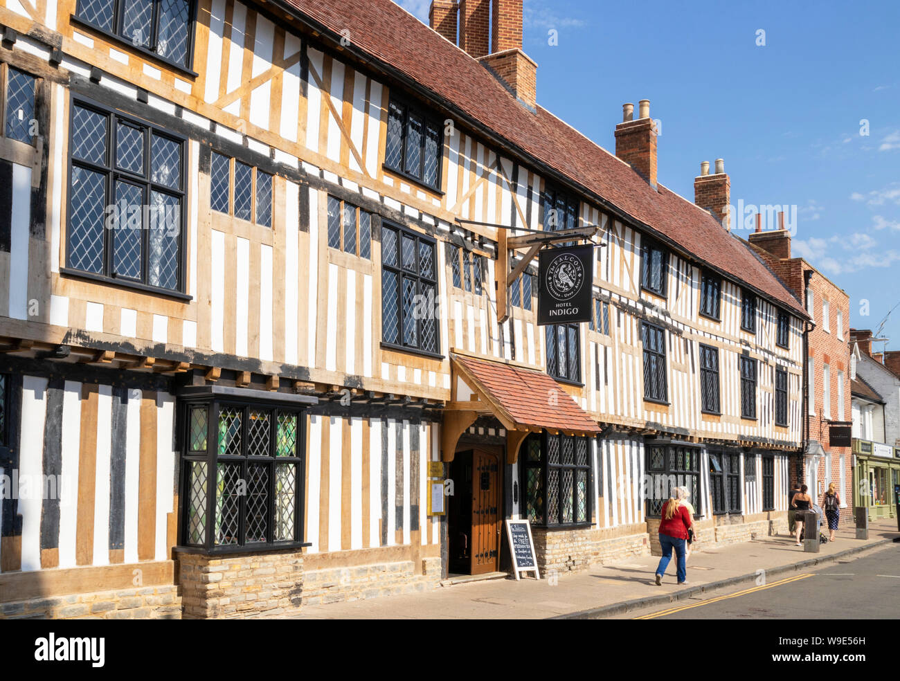 Hotel Indigo Stratford-upon-Avon Stratford-upon-Avon, Warwickshire, England Großbritannien GB Europa (ehemals Hotel Falcon) Stockfoto