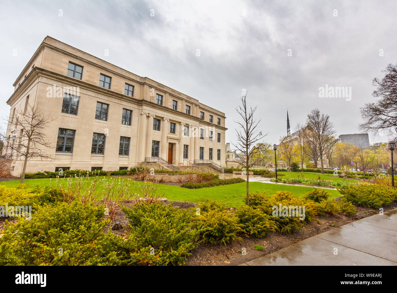 EVANSTON, IL, USA - 30. April: Harris Halle am 30. April 2016 an der Northwestern University in Evanston, Illinois. Stockfoto