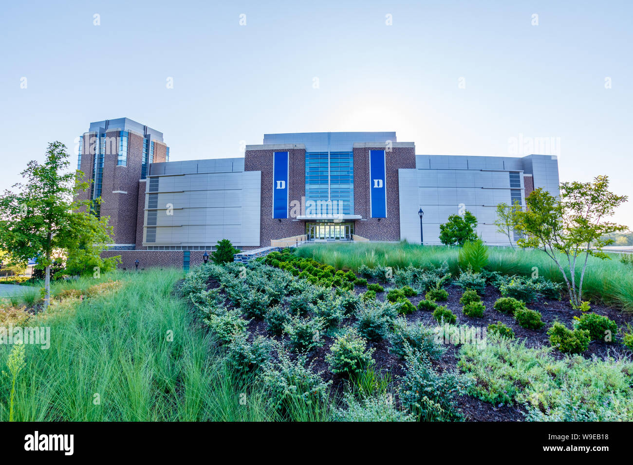DURHAM, NC, USA - 8. AUGUST: Brooks Feld an Wallace Wade Stadium am 8. August 2019 an der Duke University in Durham, North Carolina. Stockfoto