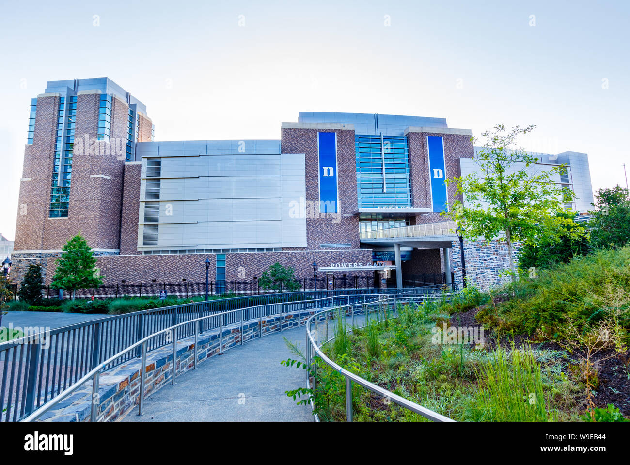 DURHAM, NC, USA - 8. AUGUST: Brooks Feld an Wallace Wade Stadium am 8. August 2019 an der Duke University in Durham, North Carolina. Stockfoto