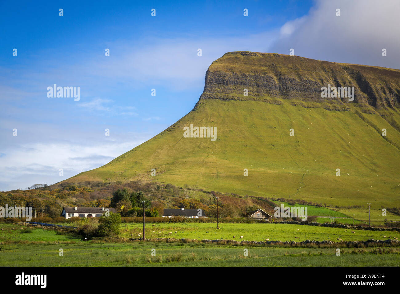 Benbulbin im County Sligo, Irland Stockfoto