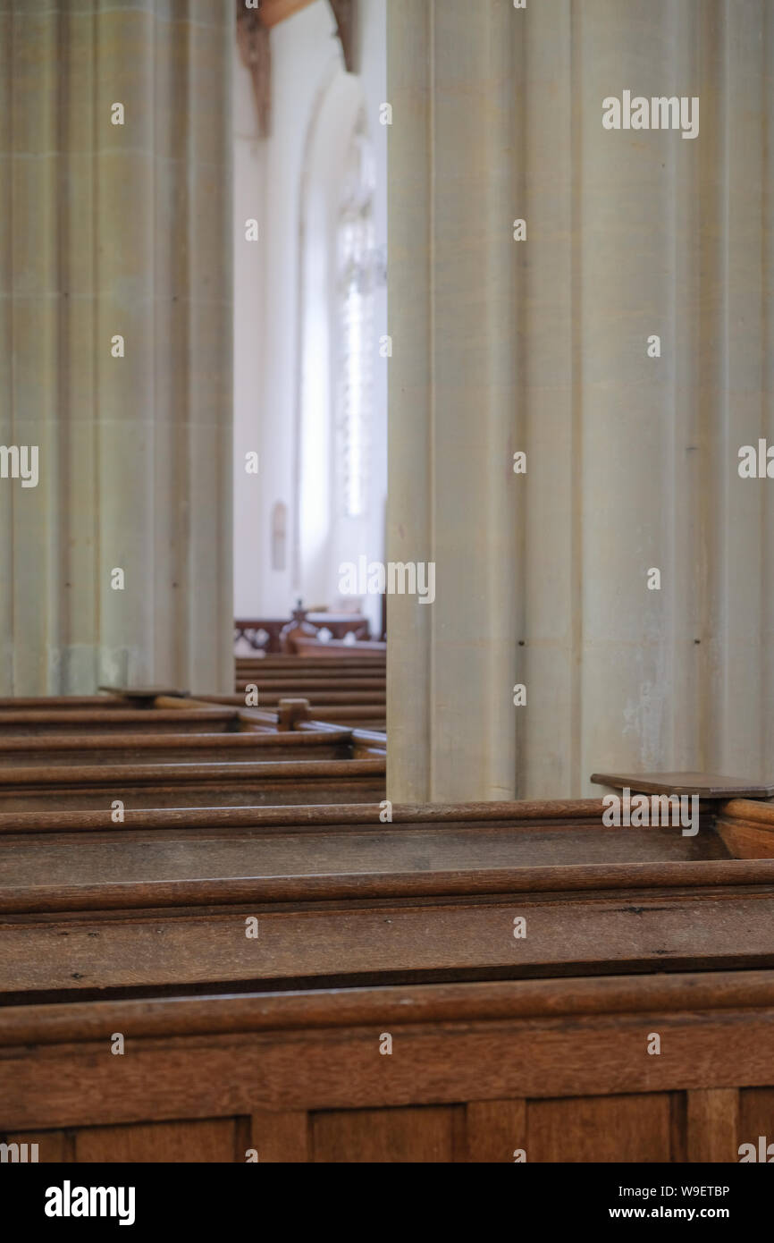 Maria, die Jungfrau, Wiveton, Norfolk Stockfoto