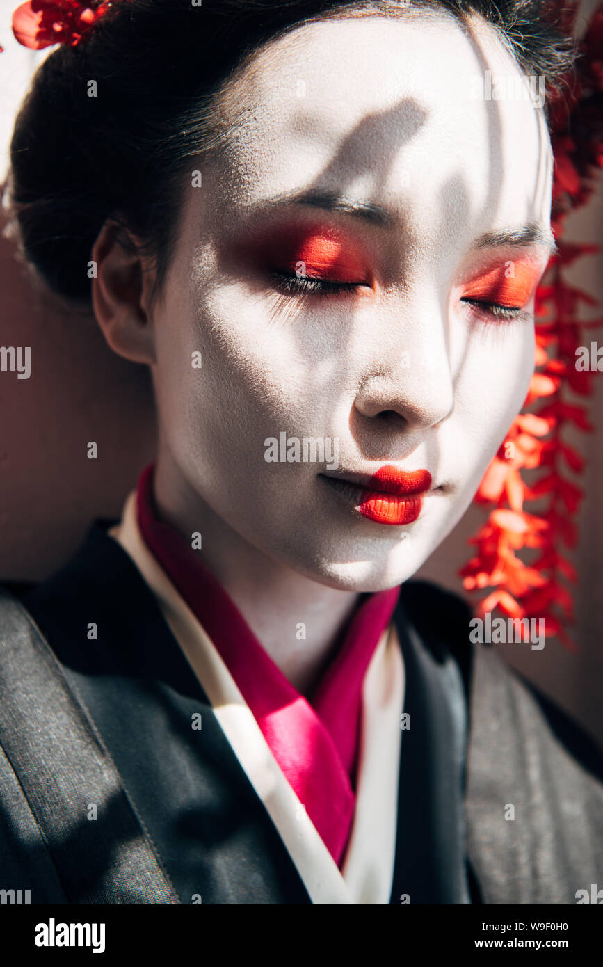 Geisha eyes -Fotos und -Bildmaterial in hoher Auflösung – Alamy