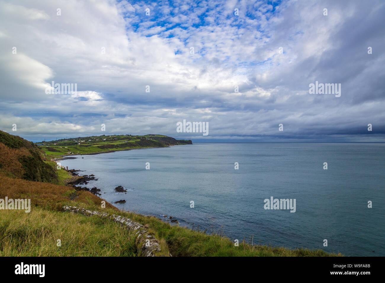 Reisen entlang der Küste der Irischen See, Co Down, Nordirland Stockfoto