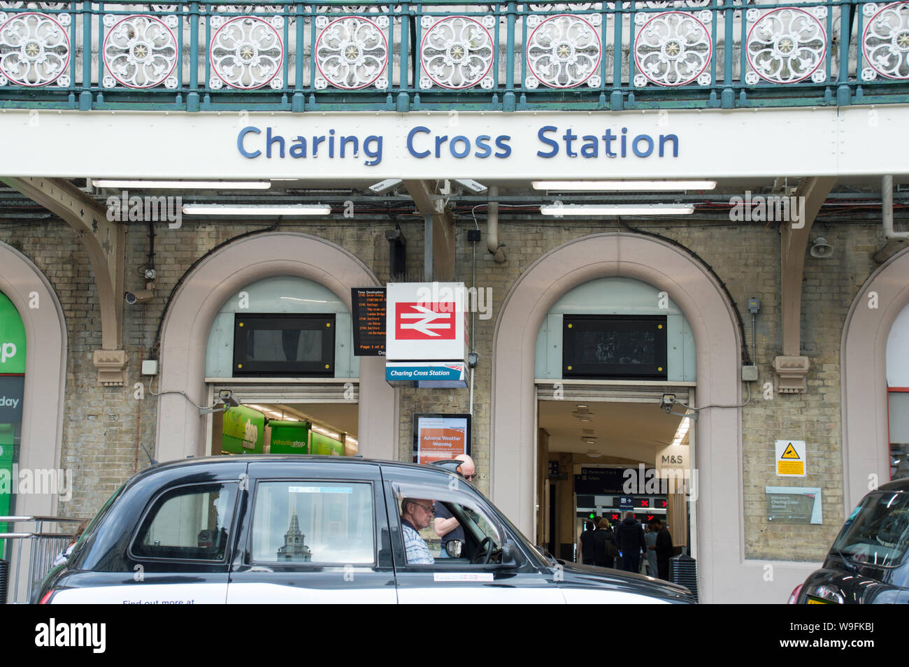 Verkohlung Cross Station Stockfoto