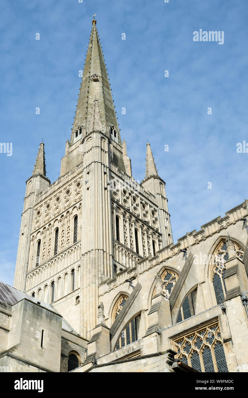 Norwich Cathedral Stockfoto