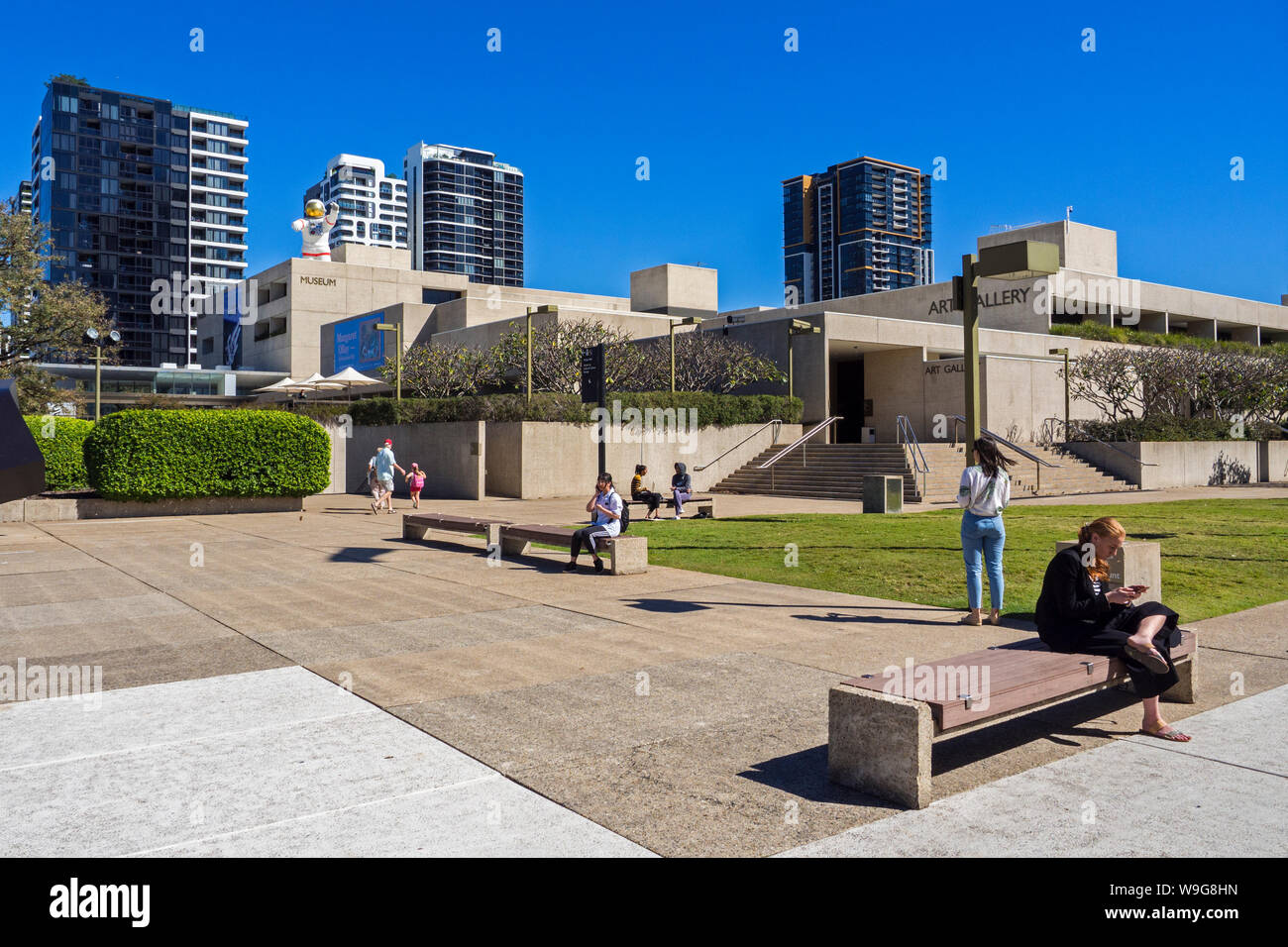Brisbane City Szenen Stockfoto