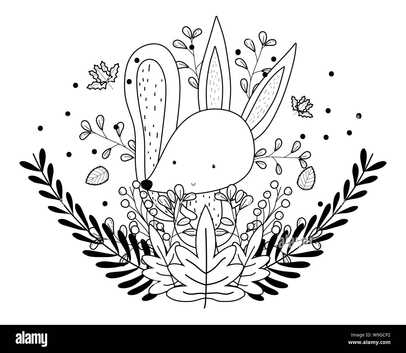 Fox cartoon Design, Animal cute Zoo life Natur und Fauna Thema Vector Illustration Stock Vektor