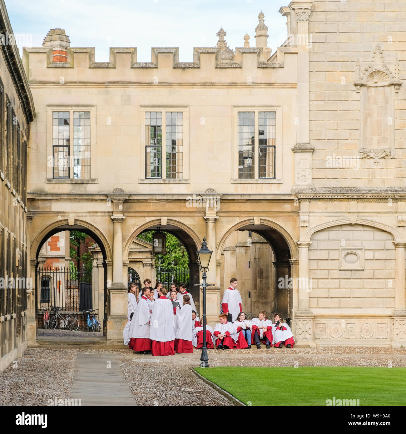 Peterhouse Chapel and Chor, Cambridge Stockfoto Peterhouse Chapel and Chor, Cambridge Stockfoto