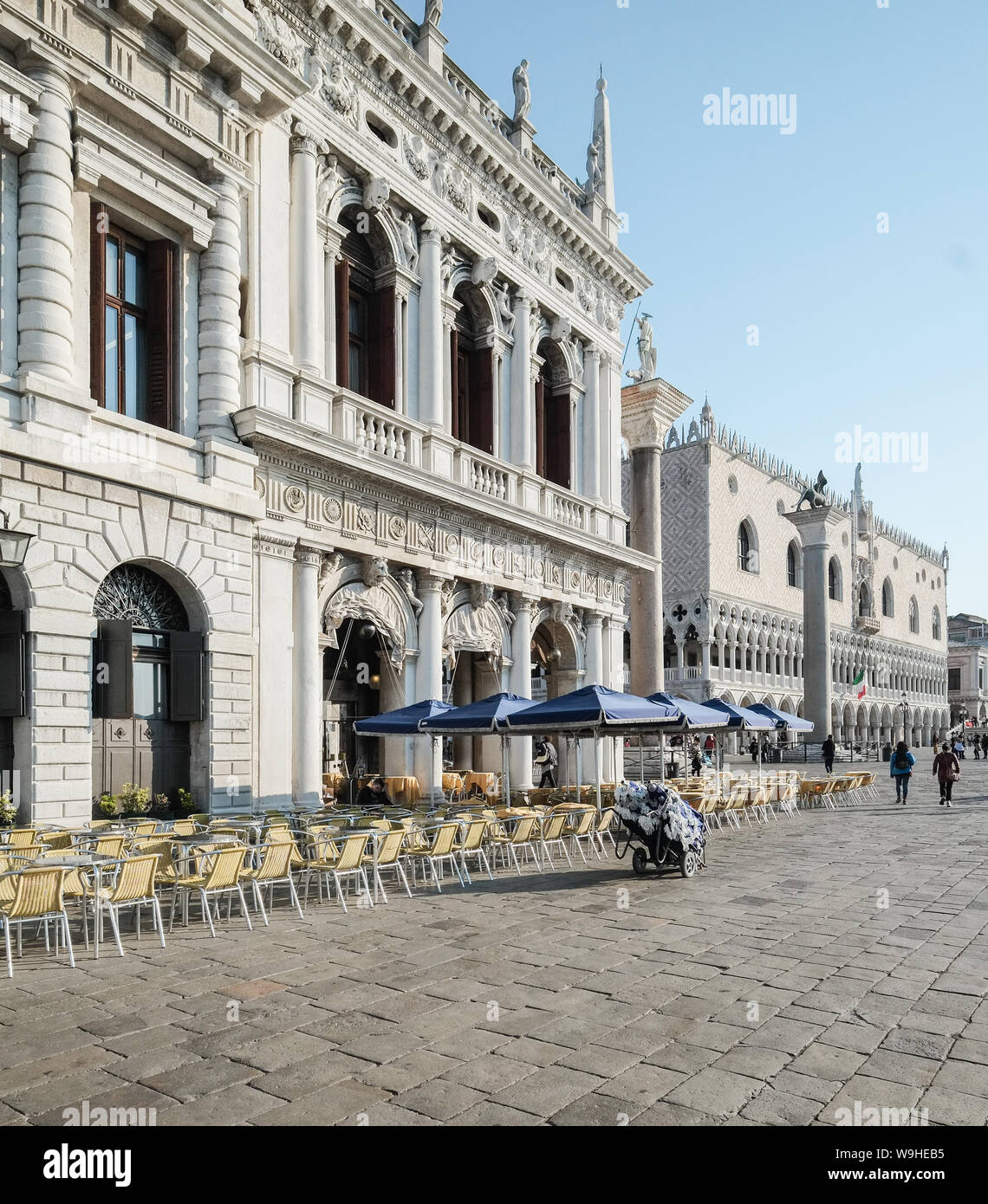 Il Palazzo Ducale, der Dogenpalast in Venedig Stockfoto