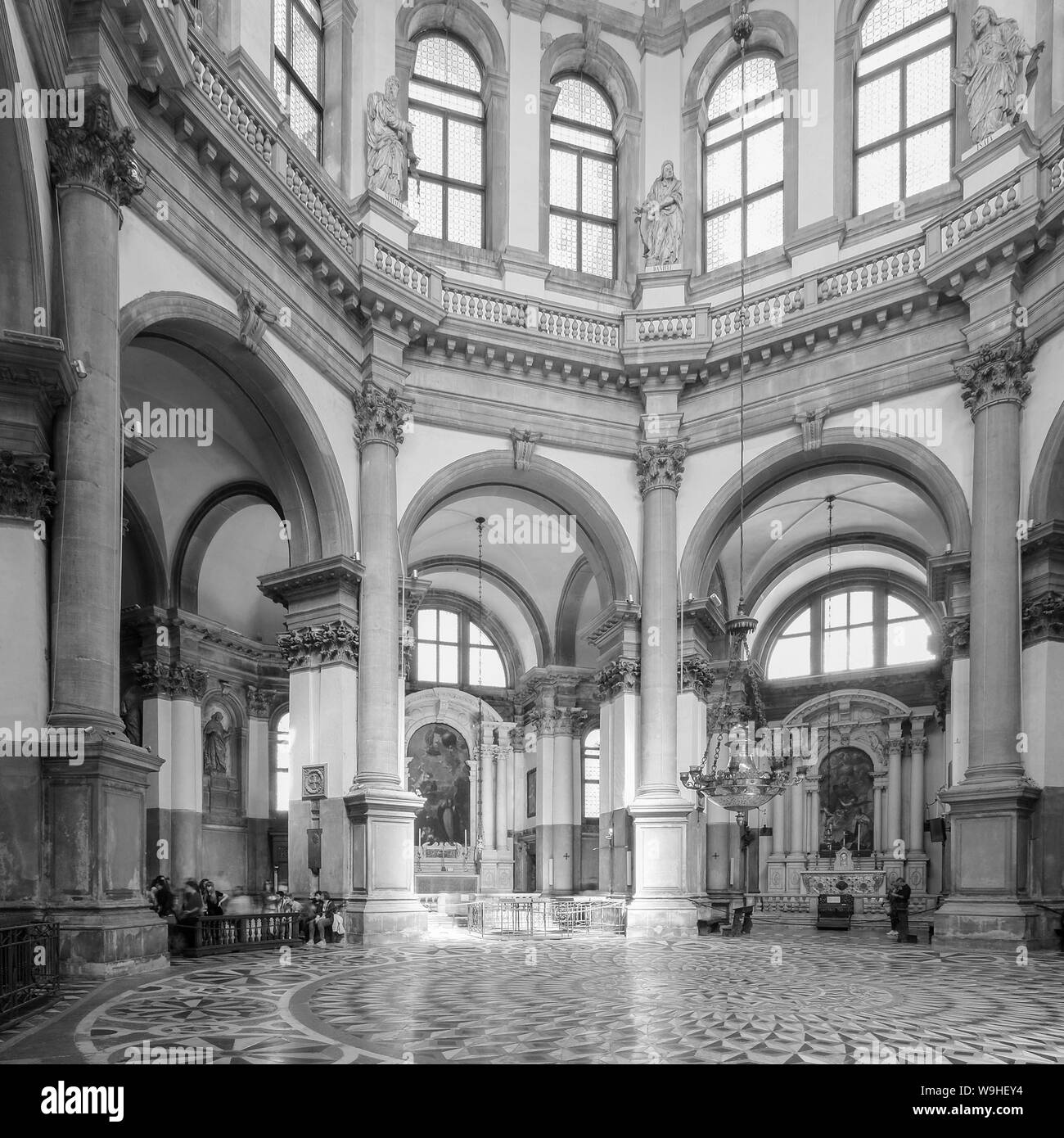 Die Kirche von Santa Maria della Salute in Venedig, Italien Stockfoto