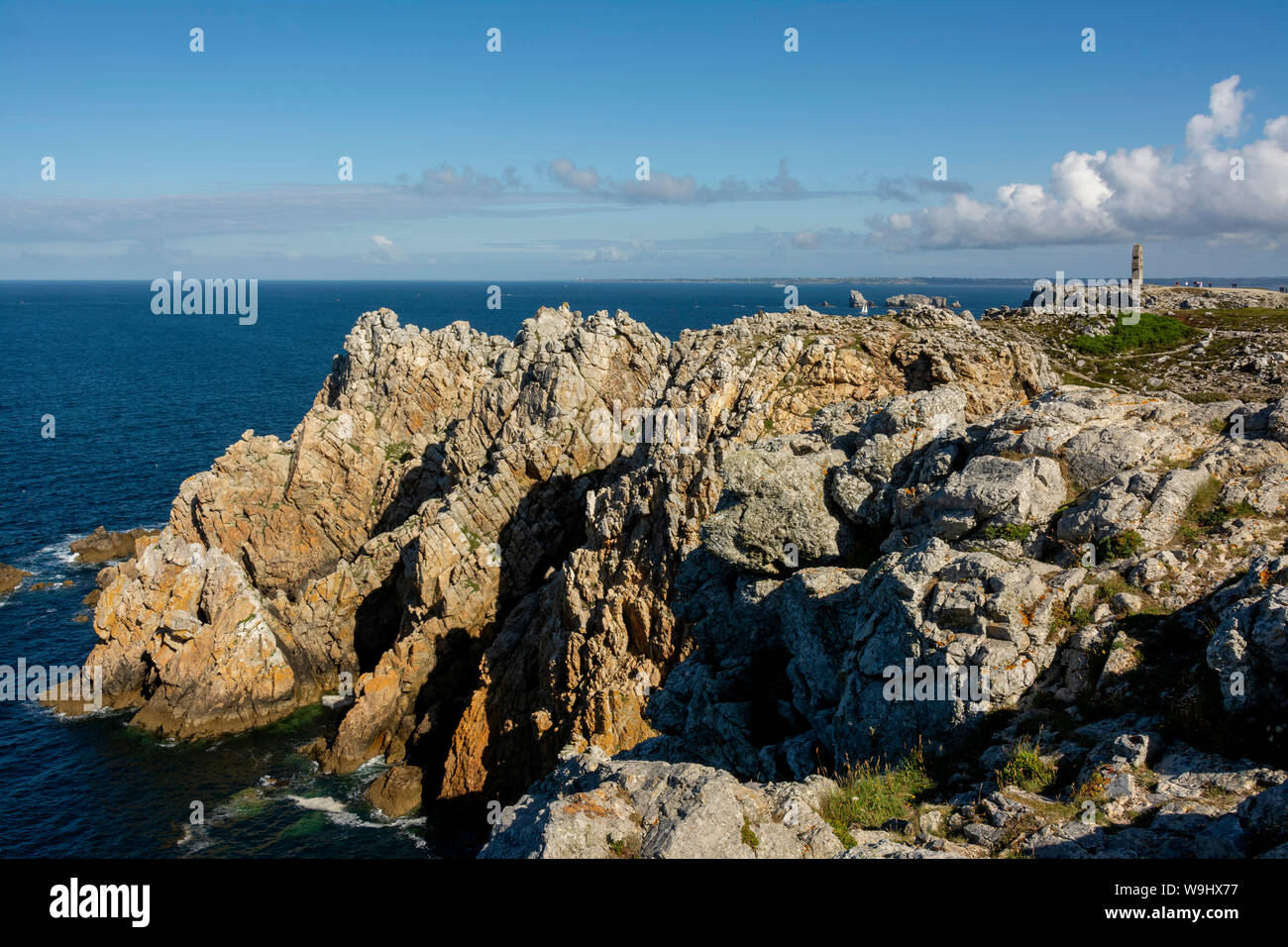 Camaret-sur-Mer, Pointe de Pen-Hir, das Denkmal für die Bretonen des Freien Frankreich, Halbinsel Crozon, Finistère, Bretagne, Frankreich Stockfoto