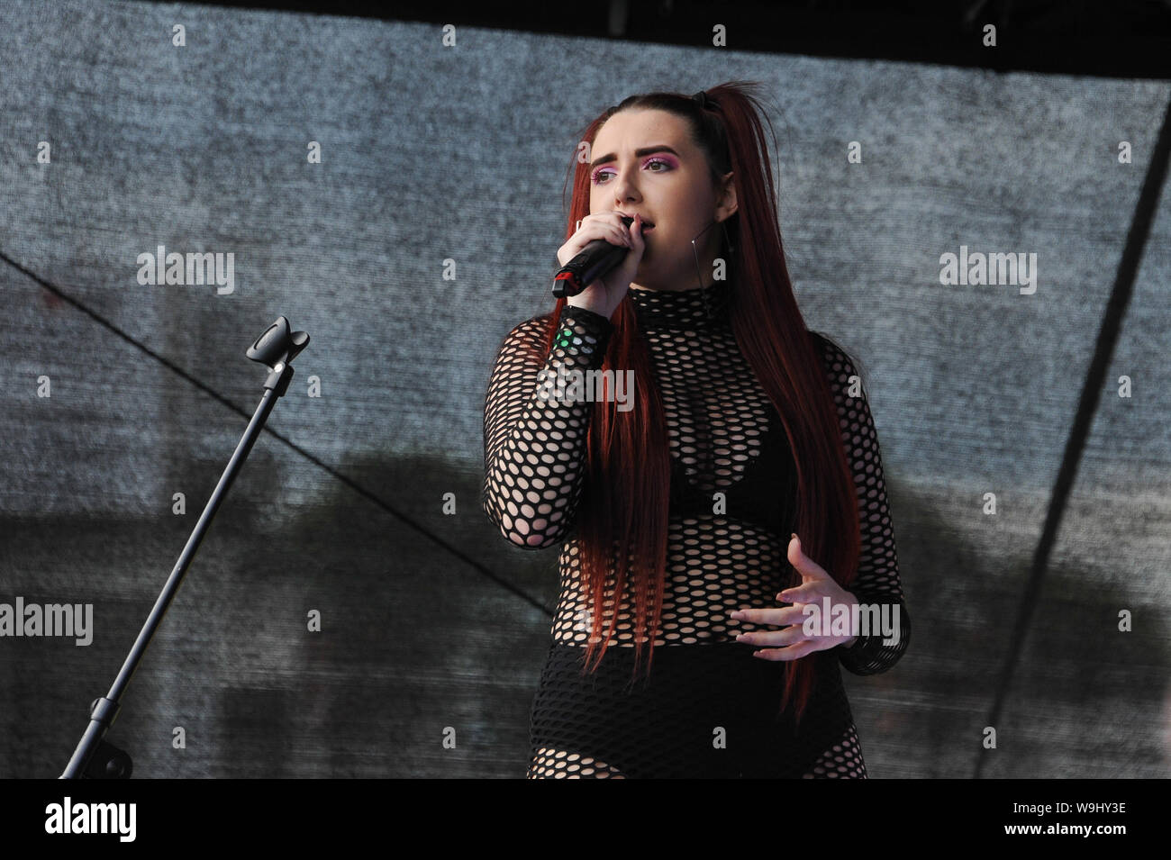 Stadion Musik Festival, Edgar Straße, Hereford. 25 Mai, 2019. Alex Nicole in den Nachmittag. Stockfoto