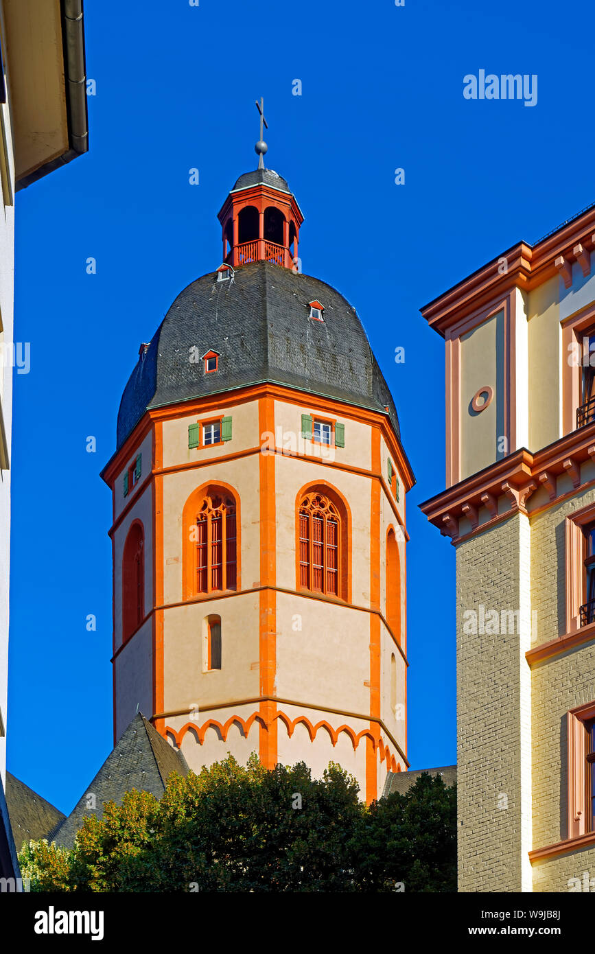 Katholische Pfarrkirche St. Stephan Stockfoto