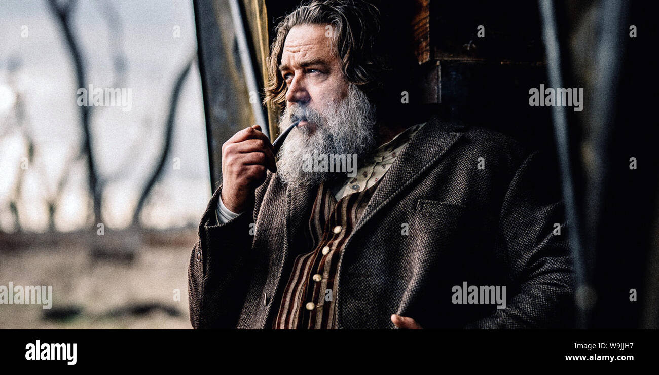 Die wahre Geschichte der Kelly Gang ist eine bevorstehende British-Australian biographische Western Film unter der Regie von Justin Kurzel und Hauptdarsteller George MacKay als Ned Kelly. Es ist auf der 2000 gleichnamigen Roman von Peter Carey. Dieses Foto ist nur für den redaktionellen Gebrauch bestimmt und unterliegen dem Copyright der Film Company und/oder der bezeichneten Fotograf durch den Film oder die Produktion Firma zugewiesen. Stockfoto