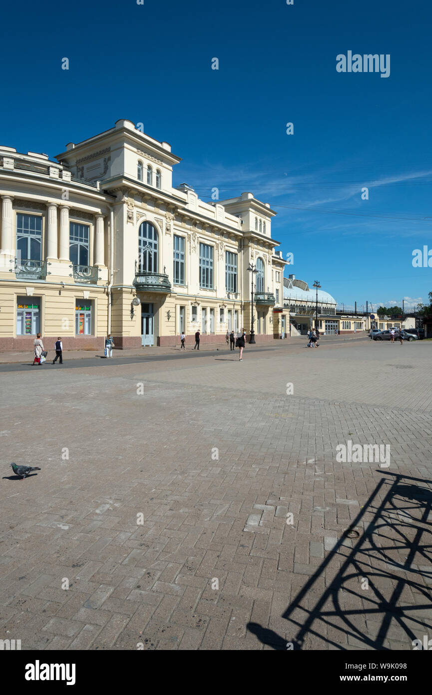 Bahnhof Vitebsky Bahnhof, St. Petersburg, Russland Stockfoto