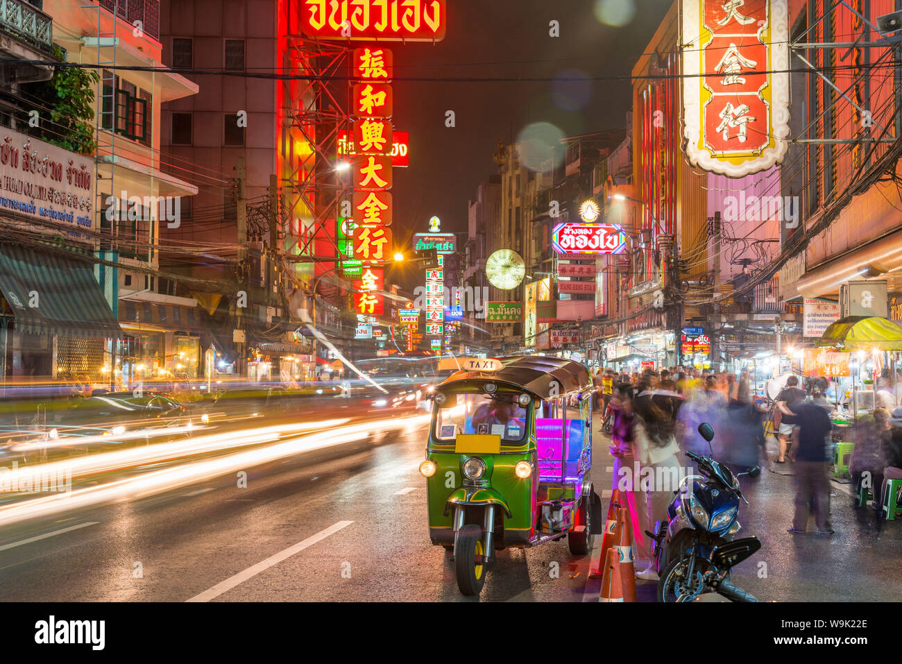 Bangkok bei Nacht, Bangkok, Thailand, Südostasien, Asien Stockfoto