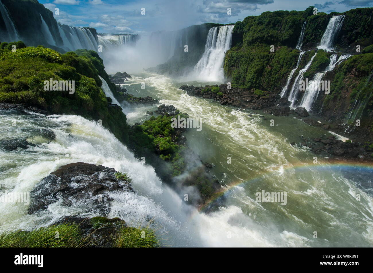 (Foz de Iguazu Iguacu Falls), die größten Wasserfälle der Welt, iguaçu Nationalpark, UNESCO-Weltkulturerbe, Brasilien, Südamerika Stockfoto