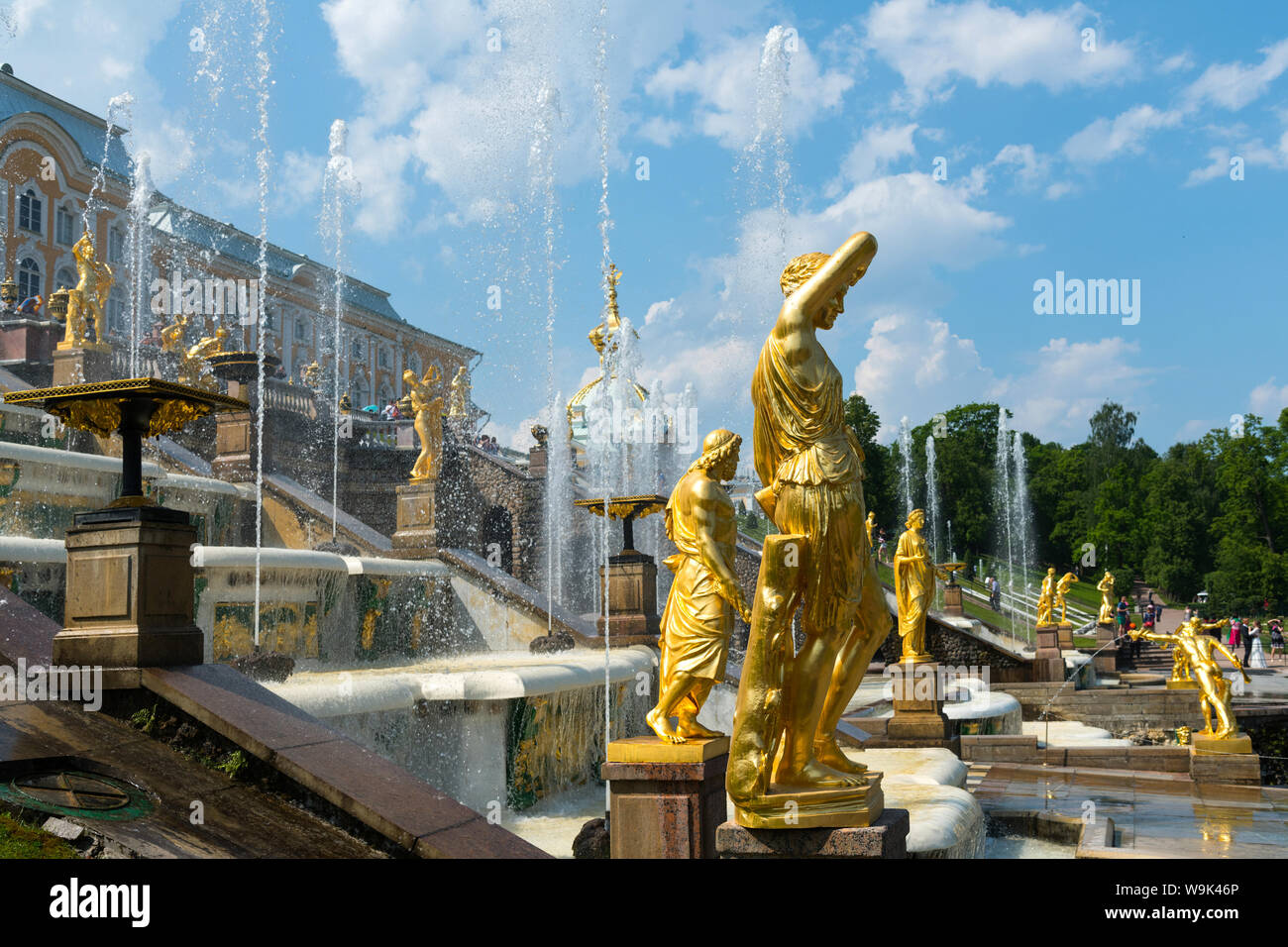 Peterhof Palace Stockfotos und bilder Kaufen Alamy